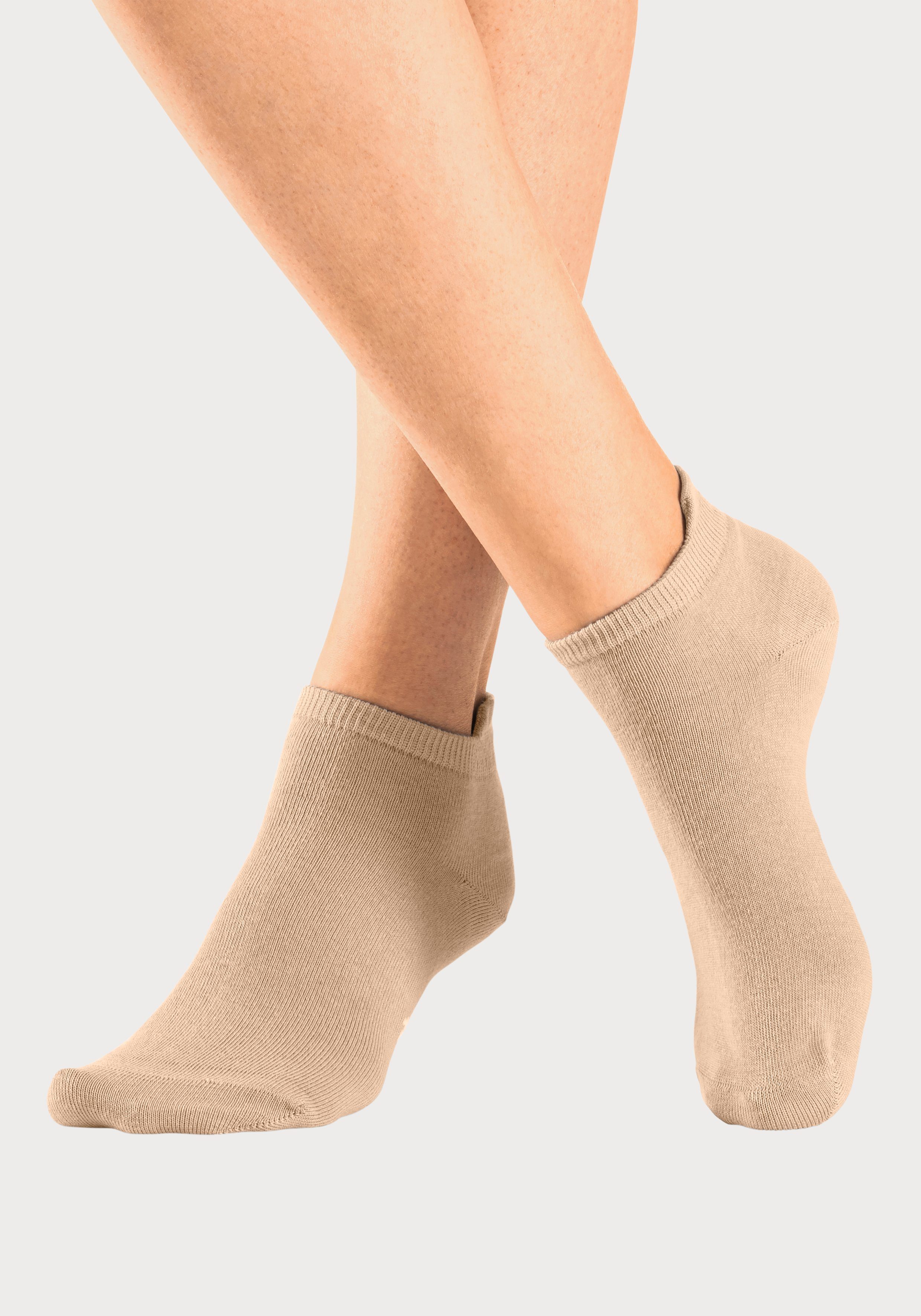 KangaROOS Sneakersokken met verhoogde boord (set 10 paar)