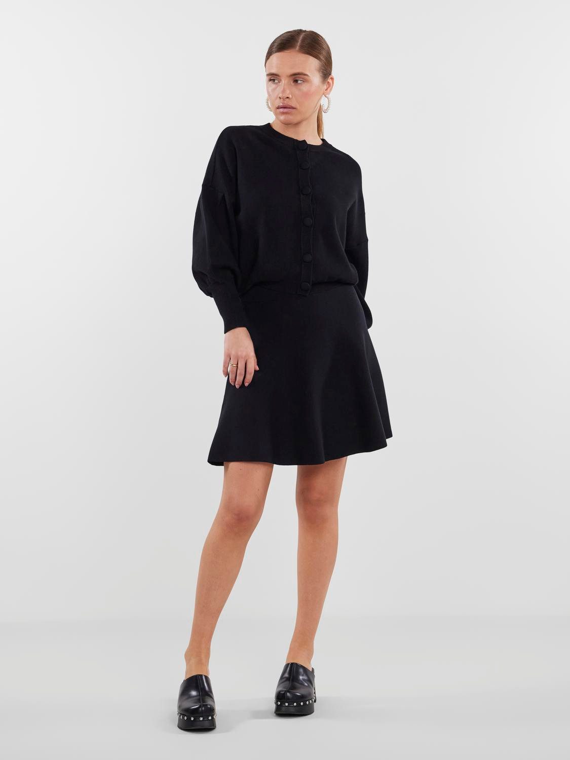 Y.A.S Minirok YASFONNY HW KNIT SKIRT S. NOOS