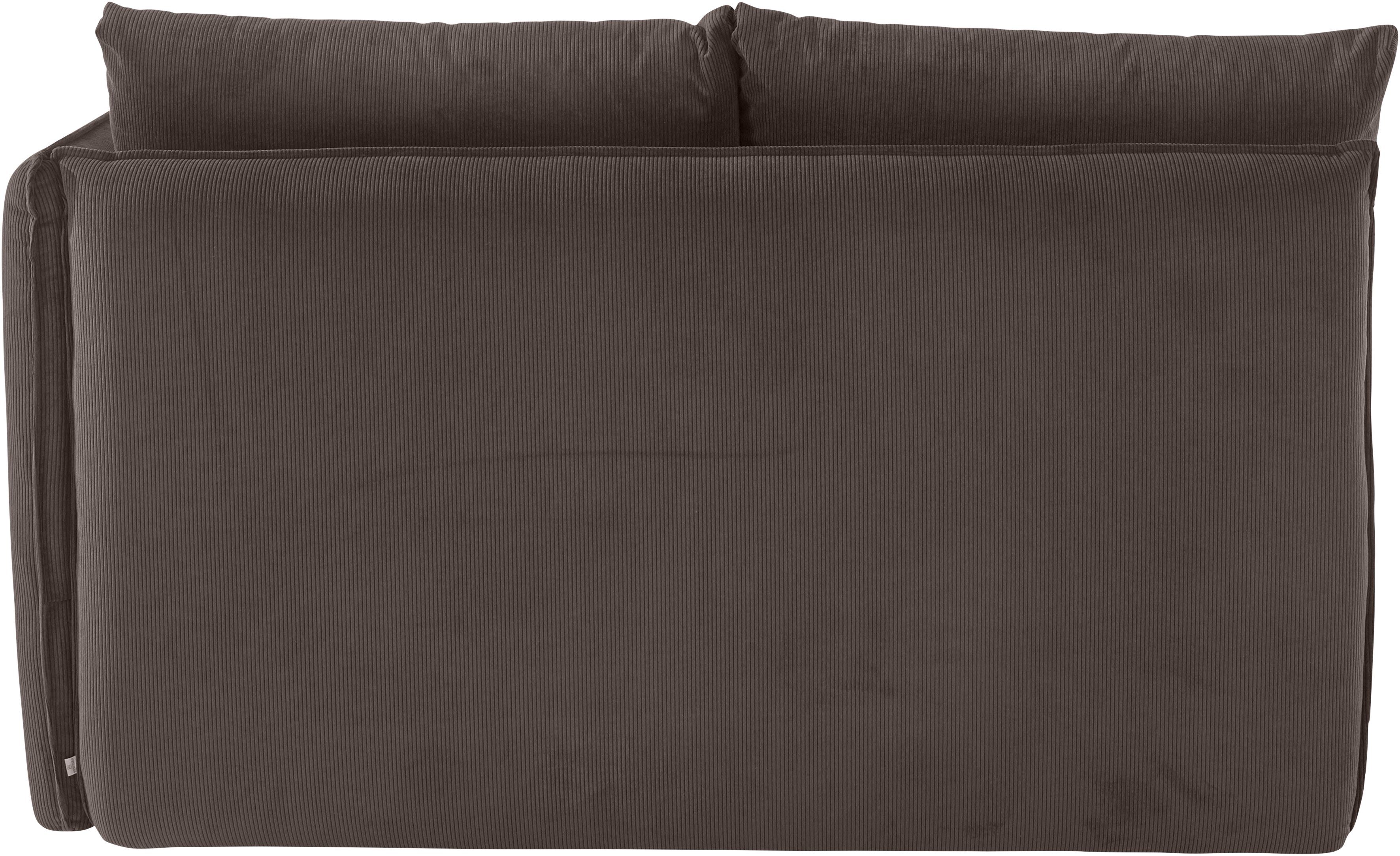 andas Ottomane Nöre korte lounge-module - zelf samenstellen, breedte 138 cm, diepte 128 cm