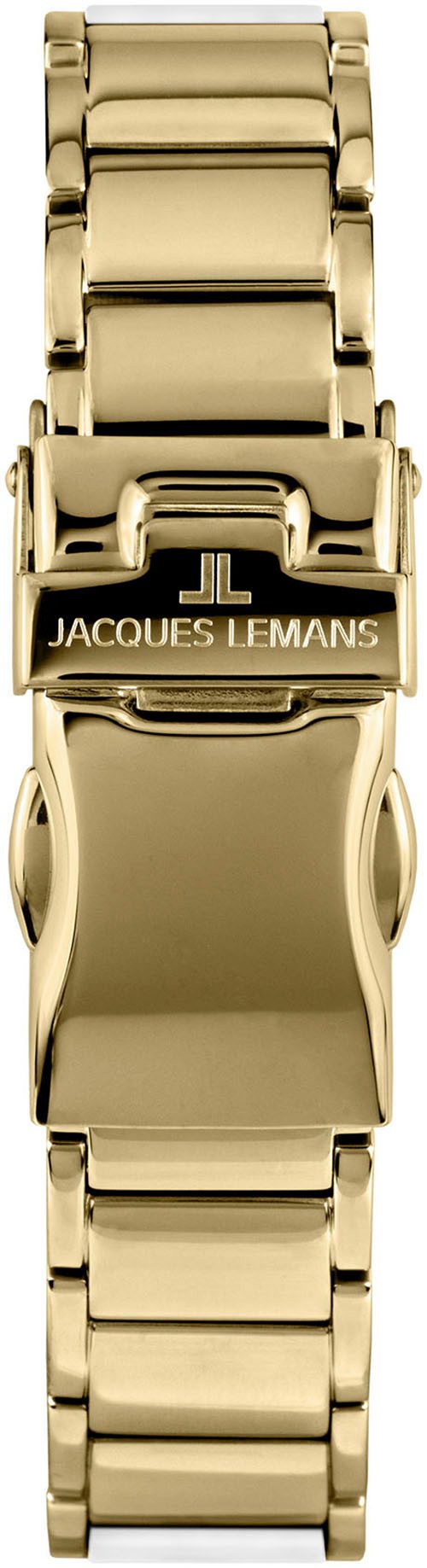 Jacques Lemans Keramisch horloge Monaco Quartz horloge, armbandhorloge, dameshorloge, gehard Crystex-glas, stenen
