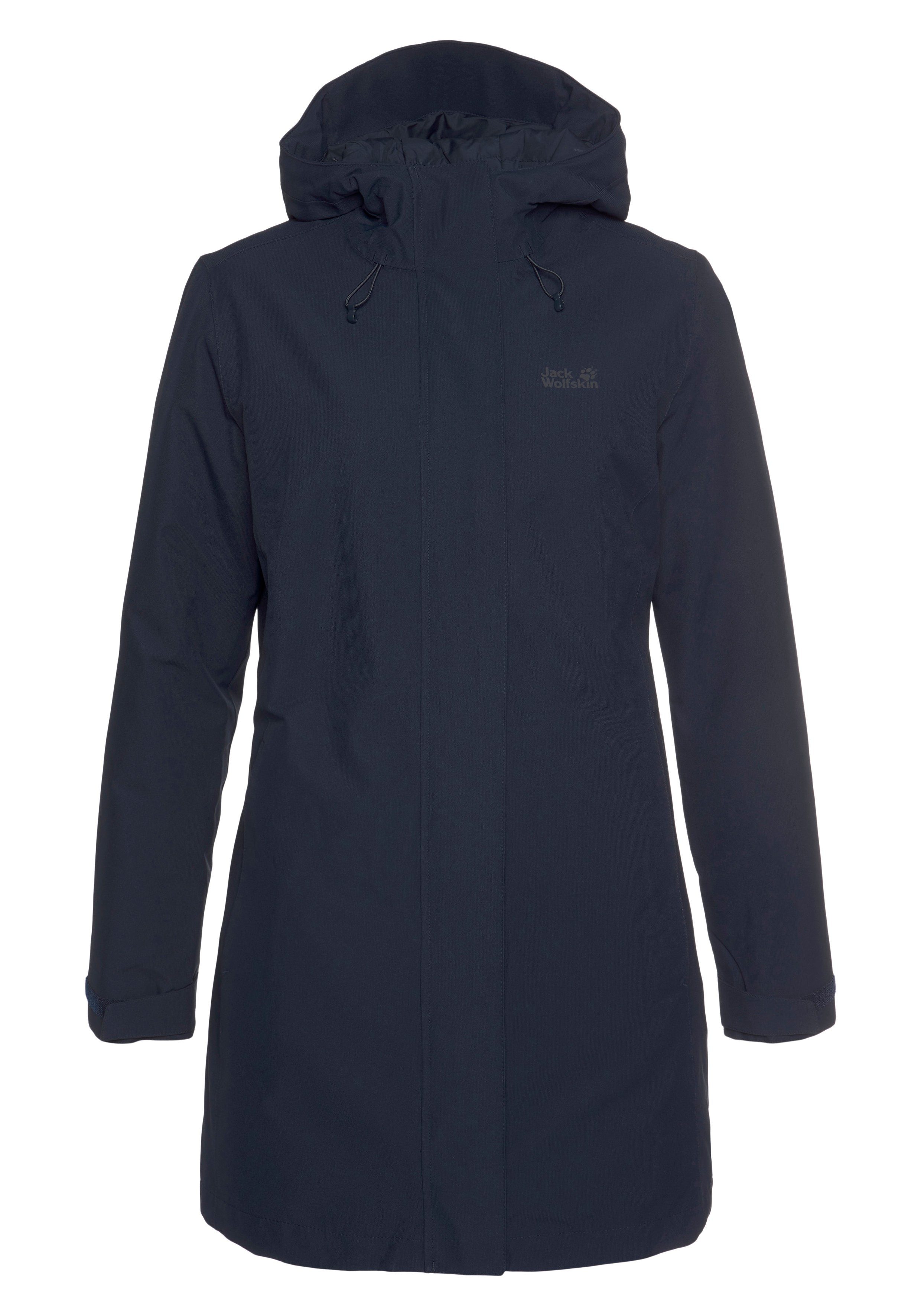 Jack Wolfskin Parka KIOLA Winddicht & waterafstotend & ademend