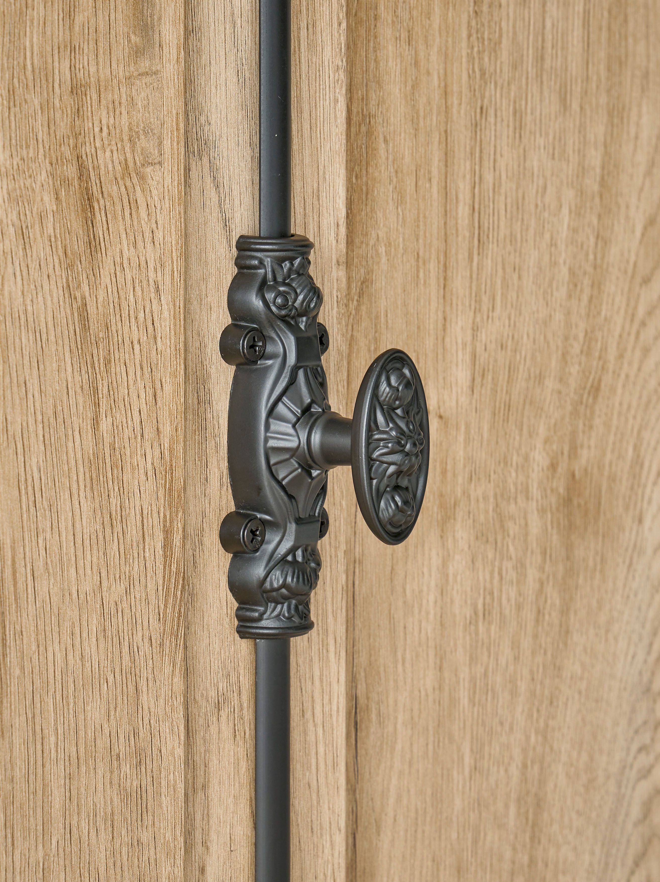 Home affaire Buffetkast Cornwall, keukenkast in landelijke stijl, dressoir, eiken decor Metalen handgrepen, 193 cm breed, veel opbergruimte, incl. flesindeling (1 stuk)