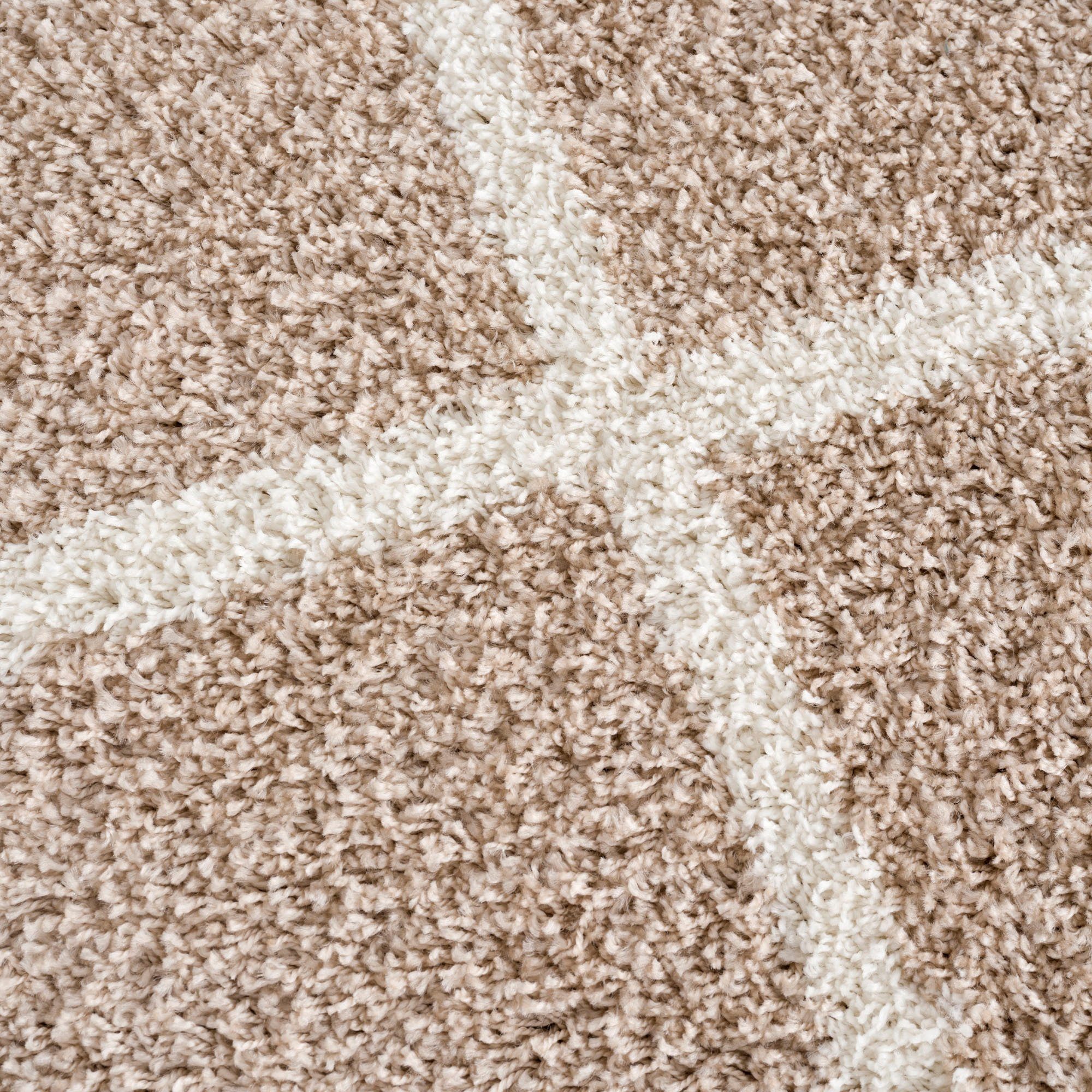 SANAT HALI Hoogpolig vloerkleed Madrid Woonkamer, lange pool, shaggy-vloerkleed