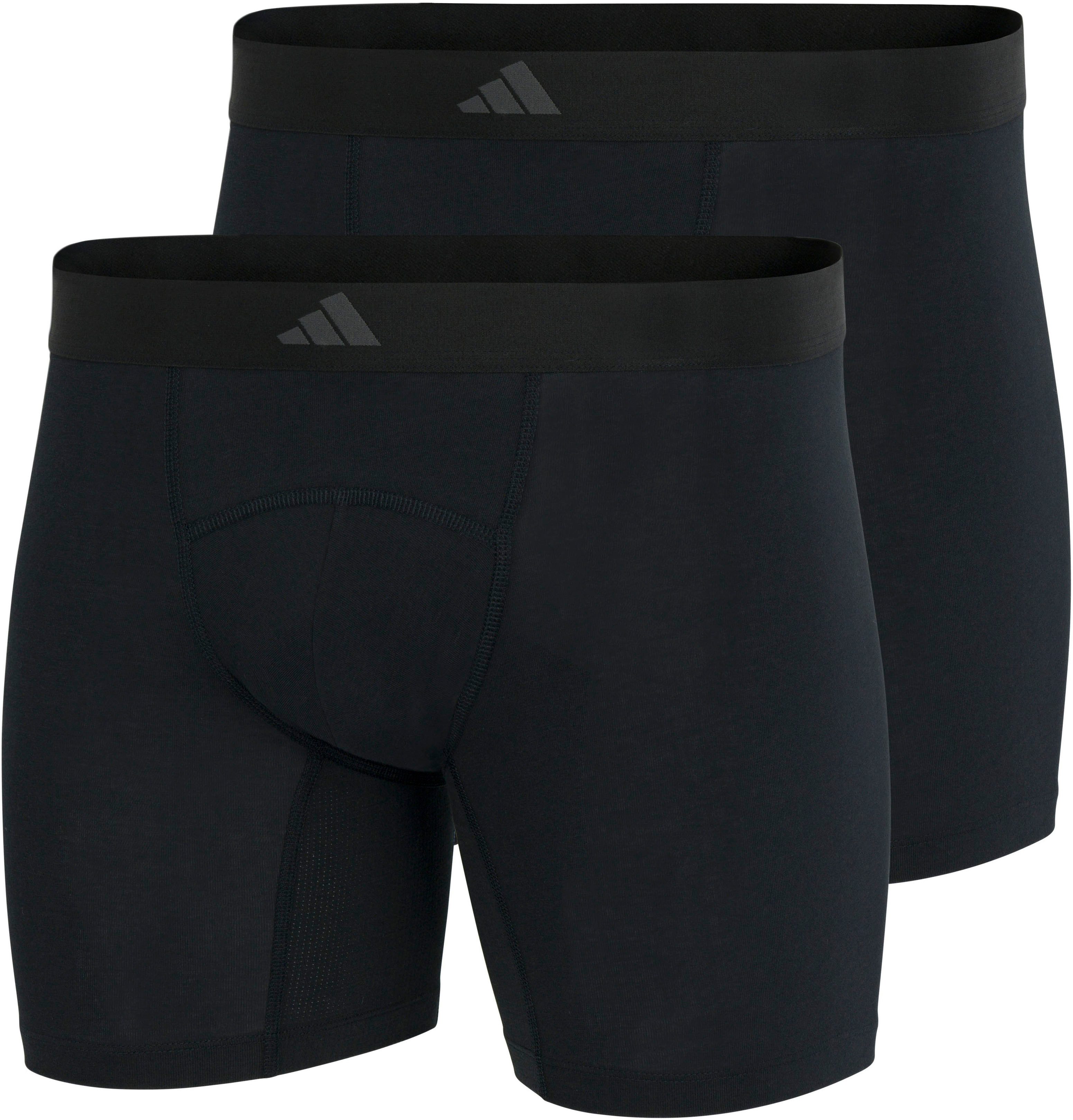 adidas Sportswear Boxershort "Active Flex Cotton" met eenvoudig ontwerp (Set van 2)