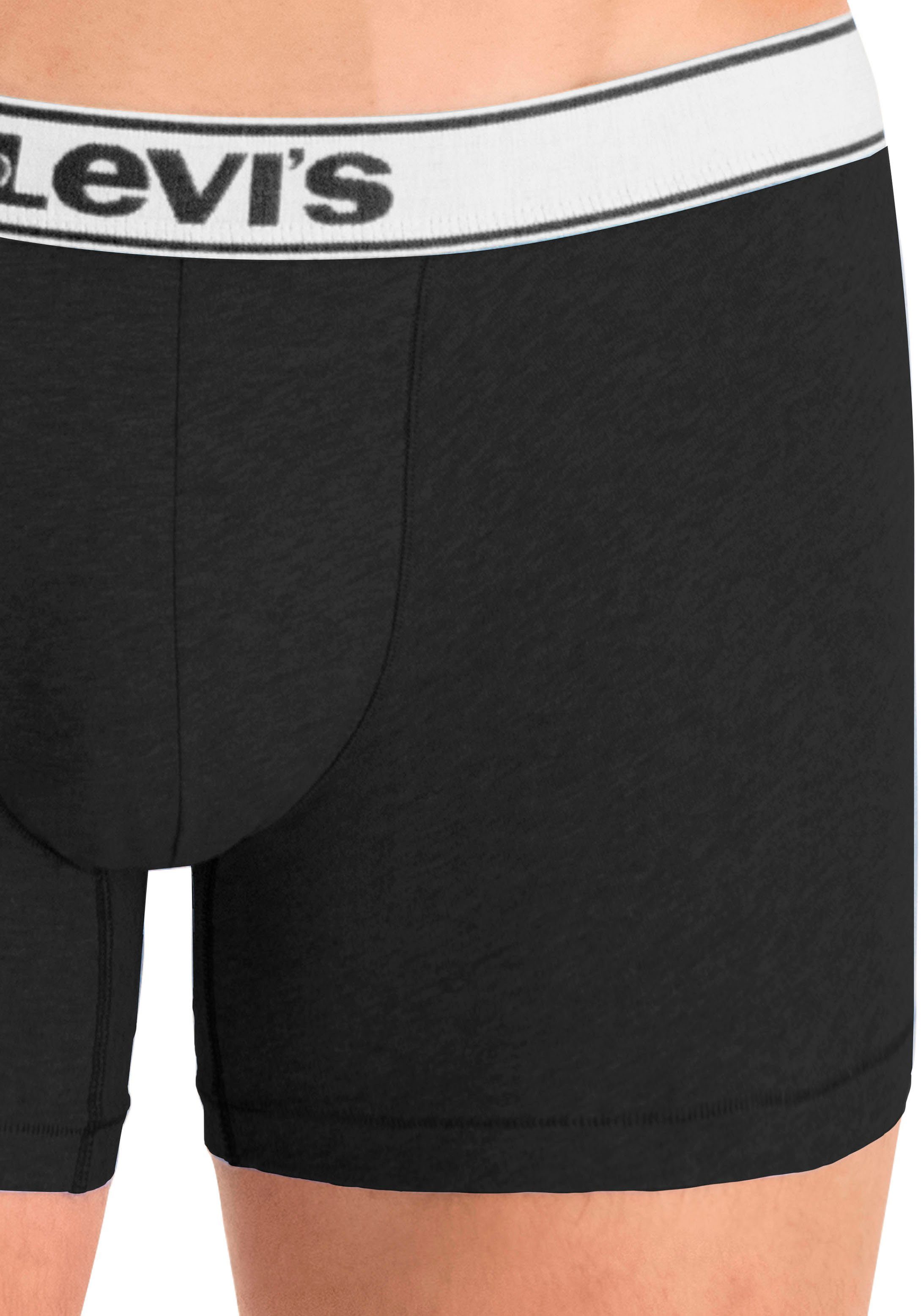 Levi's® Boxershort LEVIS MEN VNTG HTR BOXER BRIEF ORG CO 2P (2 stuks, Set van 2)