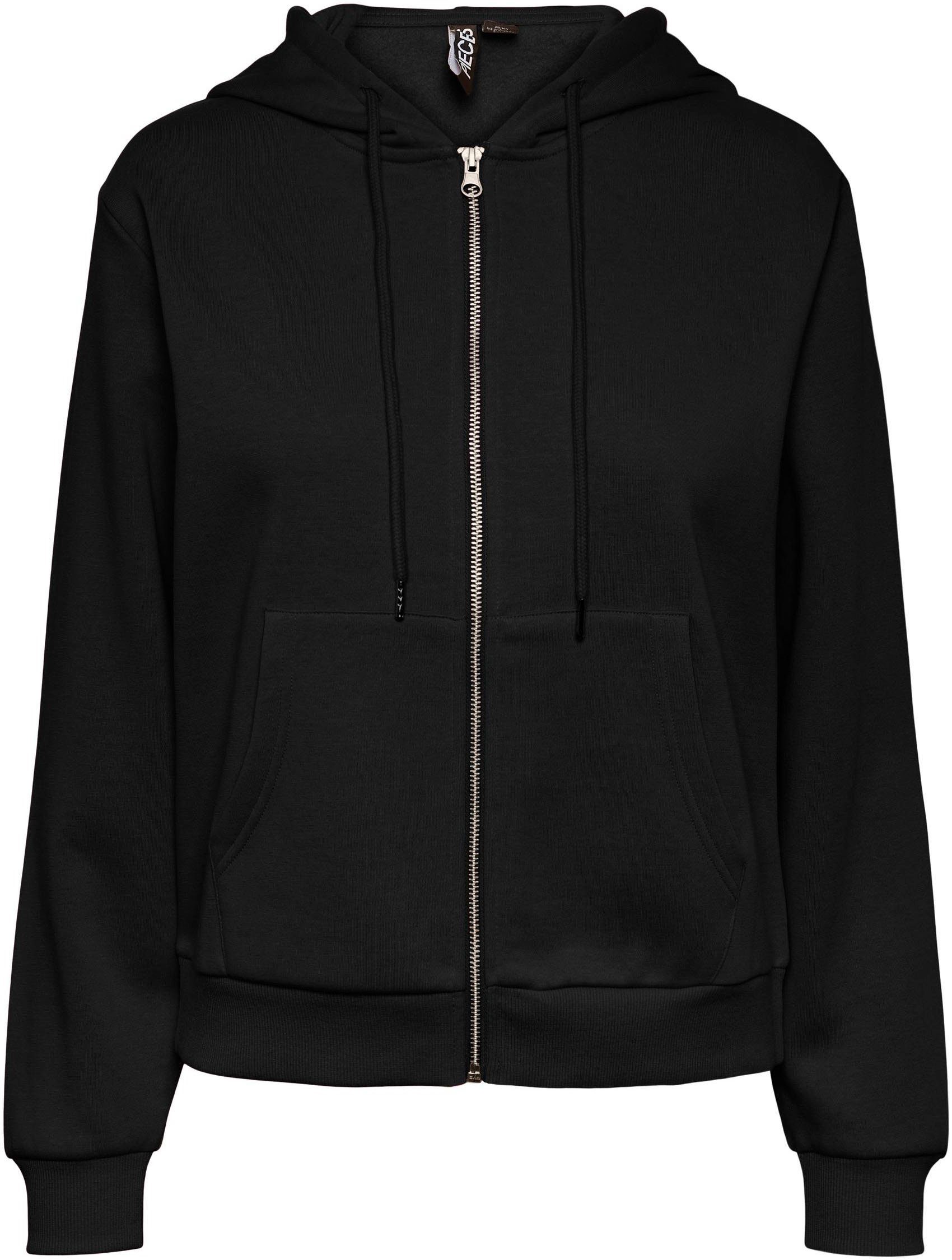 pieces Hoodie PCCHILLI LS ZIP HOODIE NOOS BC
