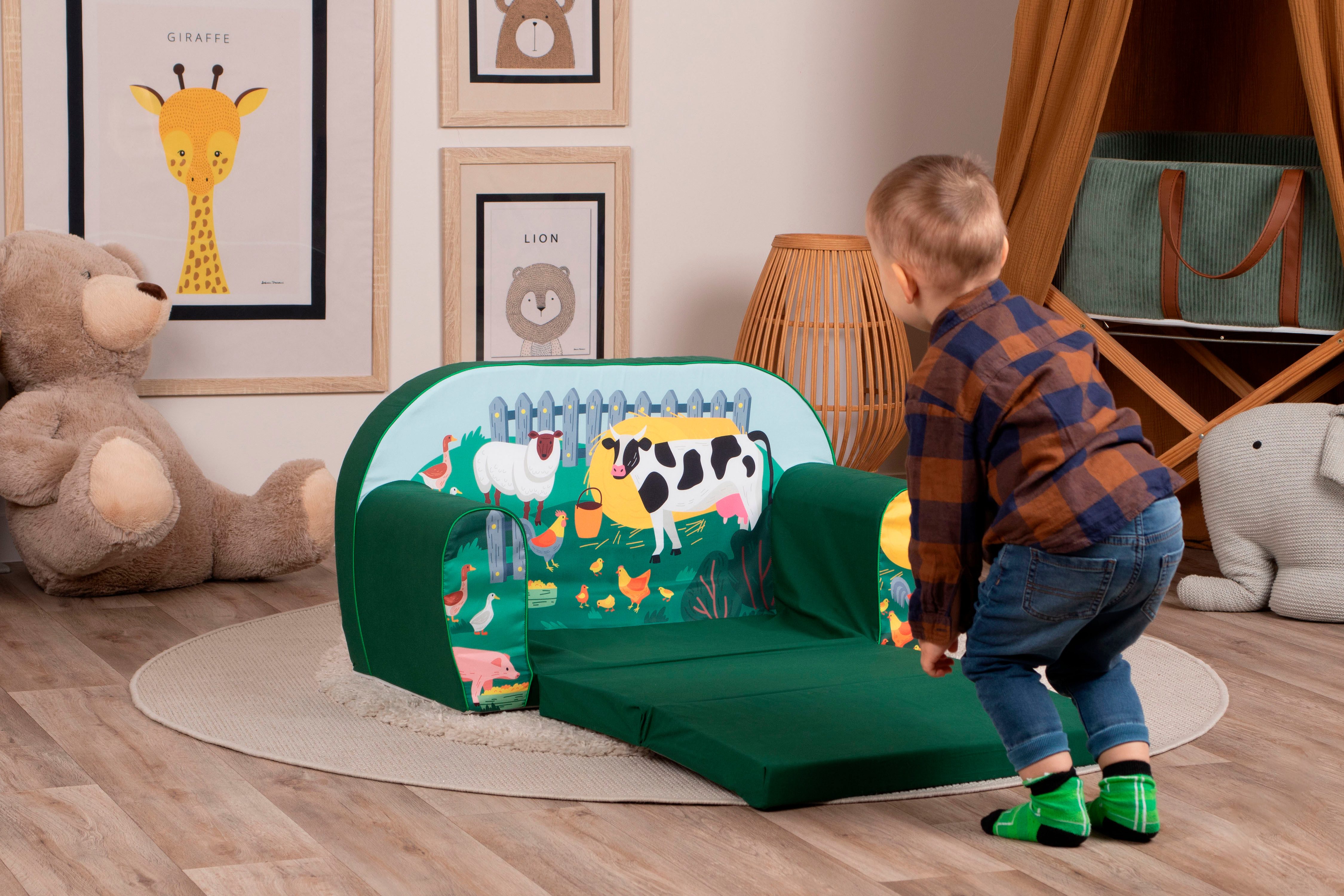 Knorrtoys® Bank Boerderij voor kinderen, made in europe