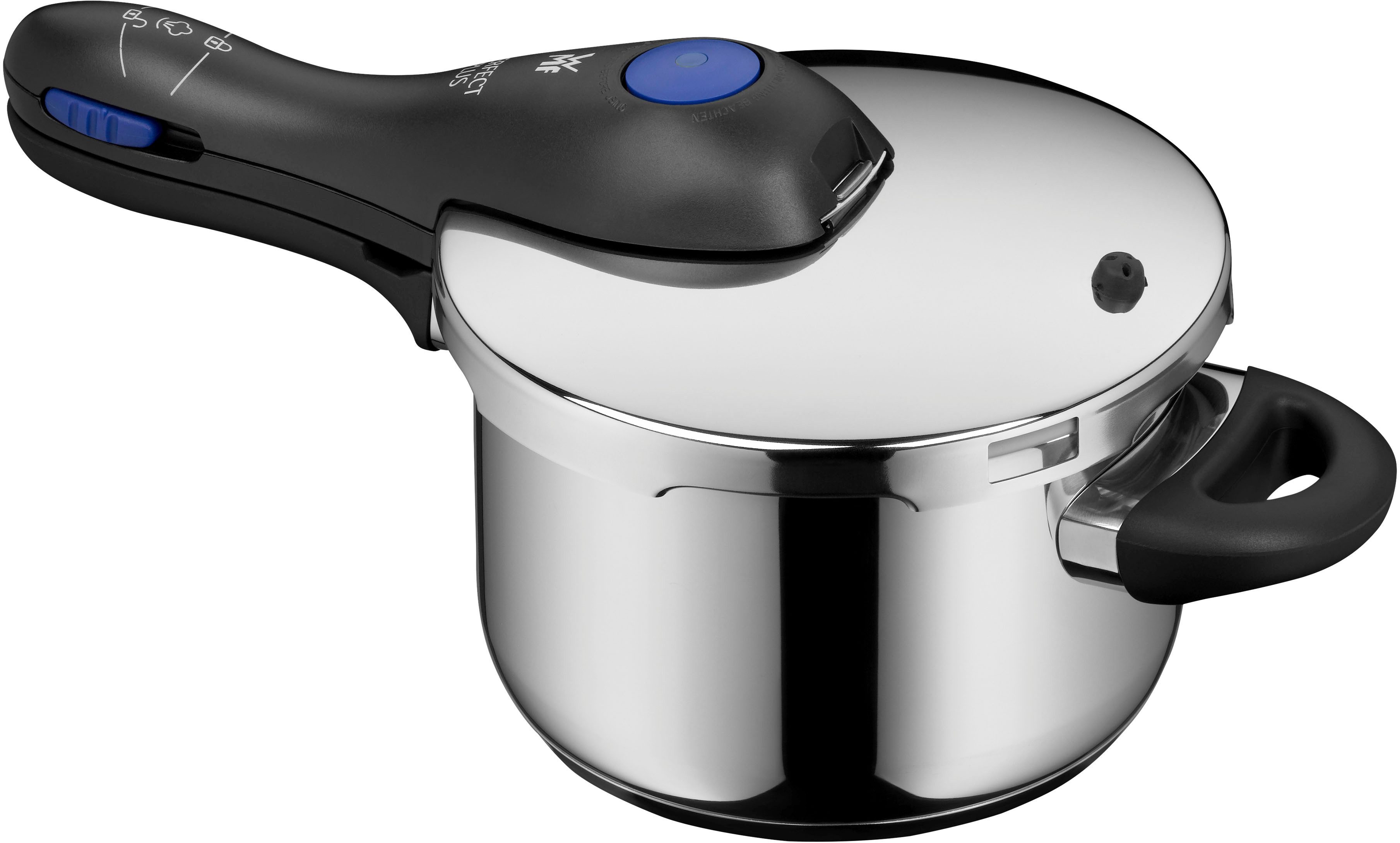 WMF Snelkookpan Perfect Plus, 2,5 liter snelkookpan Kookindicator, veiligheidssysteem, eenvoudige reiniging