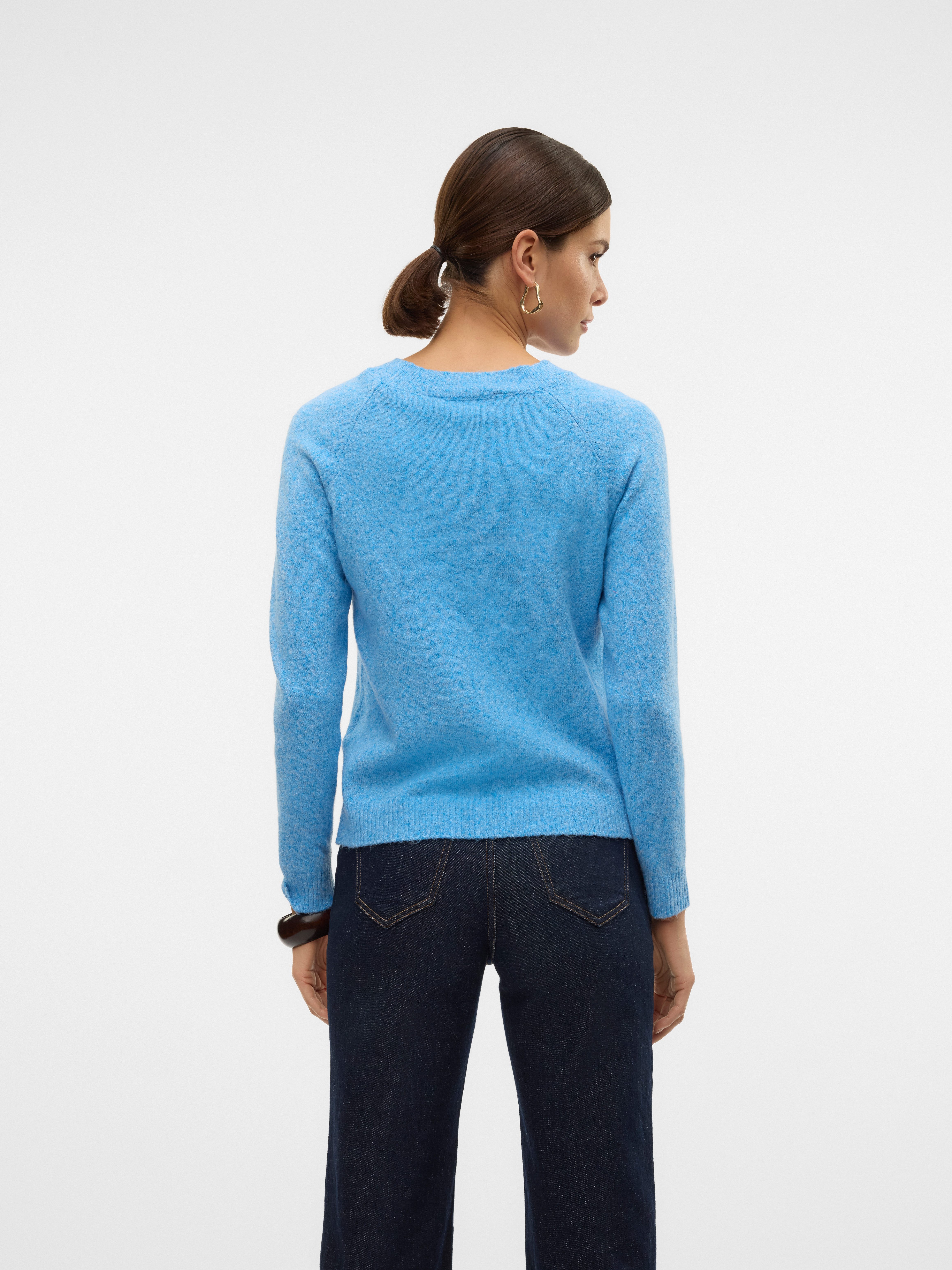 Vero Moda Trui met ronde hals VMDOFFY LS O-NECK BLOUSE GA NOOS