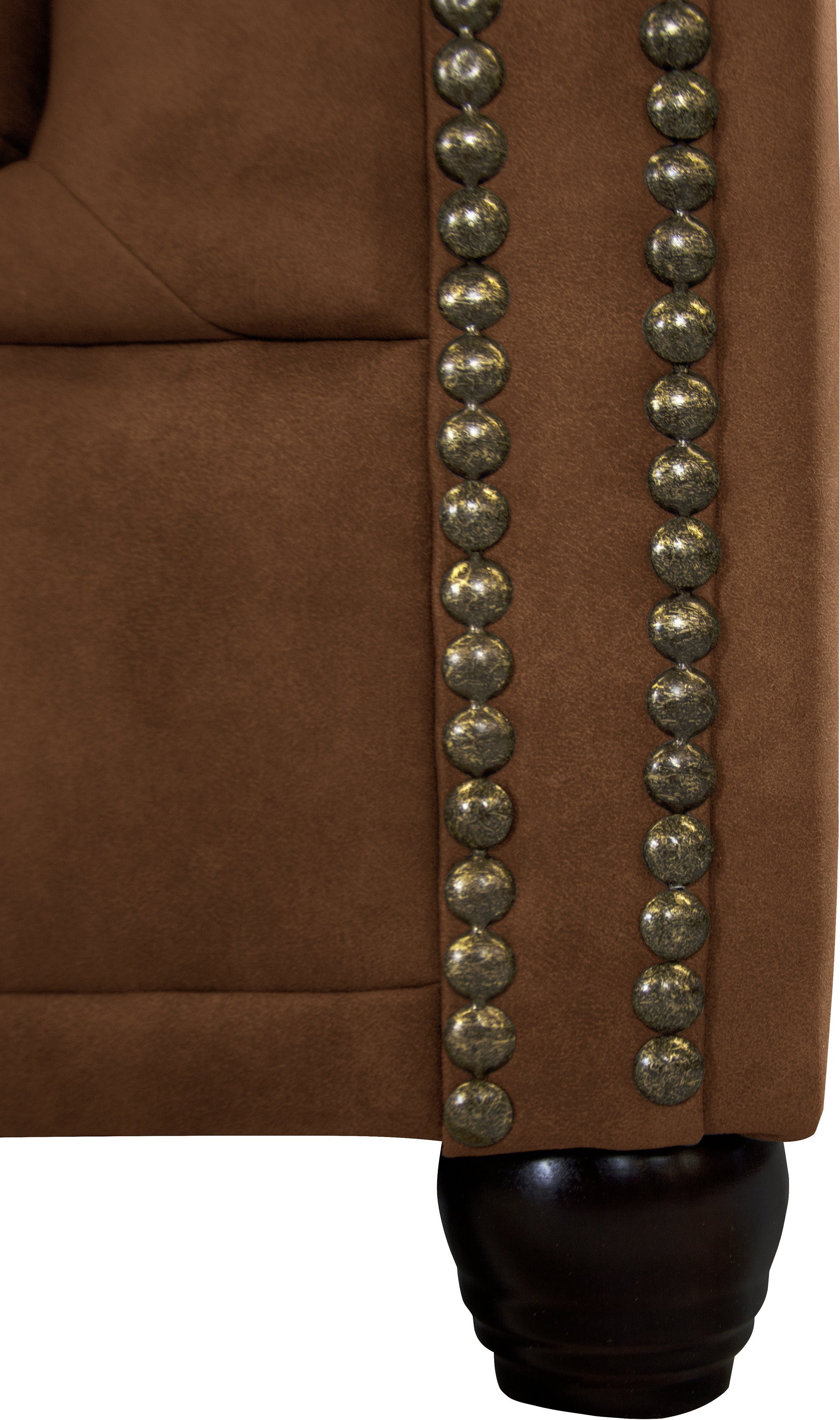 Home affaire Chesterfield-fauteuil Rysum stoel geschikt voor de "rysum" serie b / d / h: 94/86/72 cm