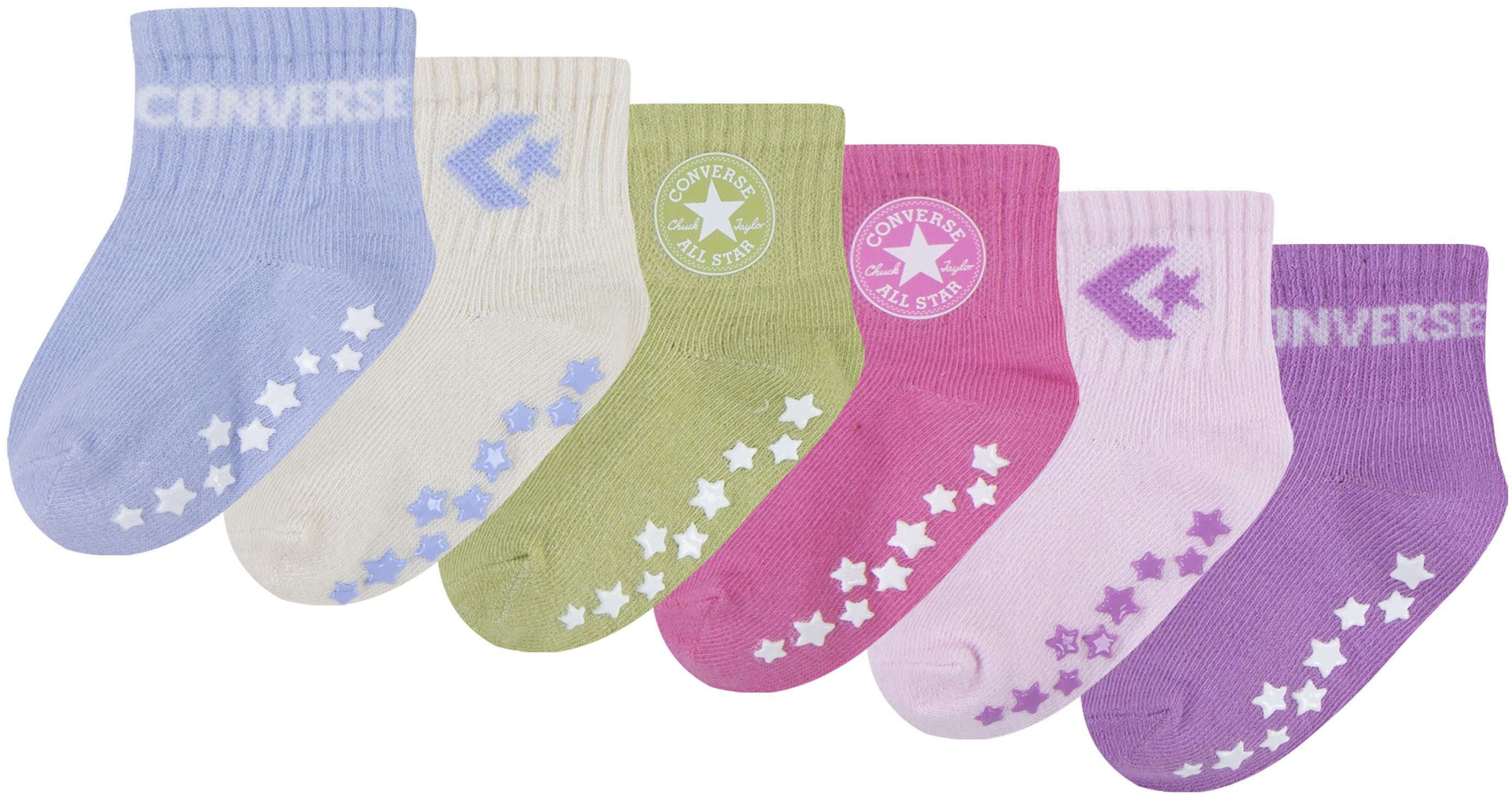 Converse Sokken CHN CORE 6PK GRIP INF TOD SCKS (6 paar)