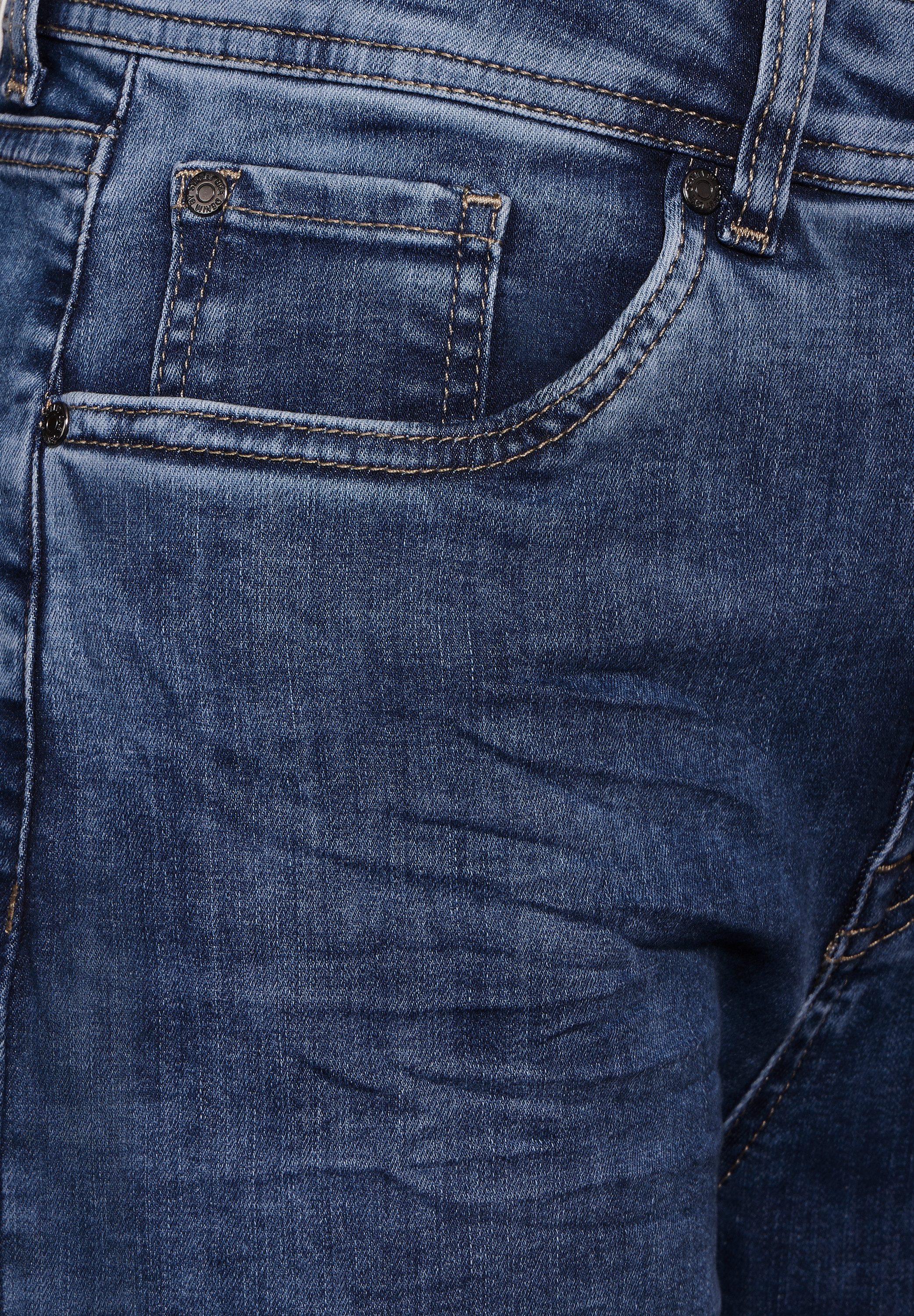 STREET ONE Loose fit jeans in 5-pocketsstijl