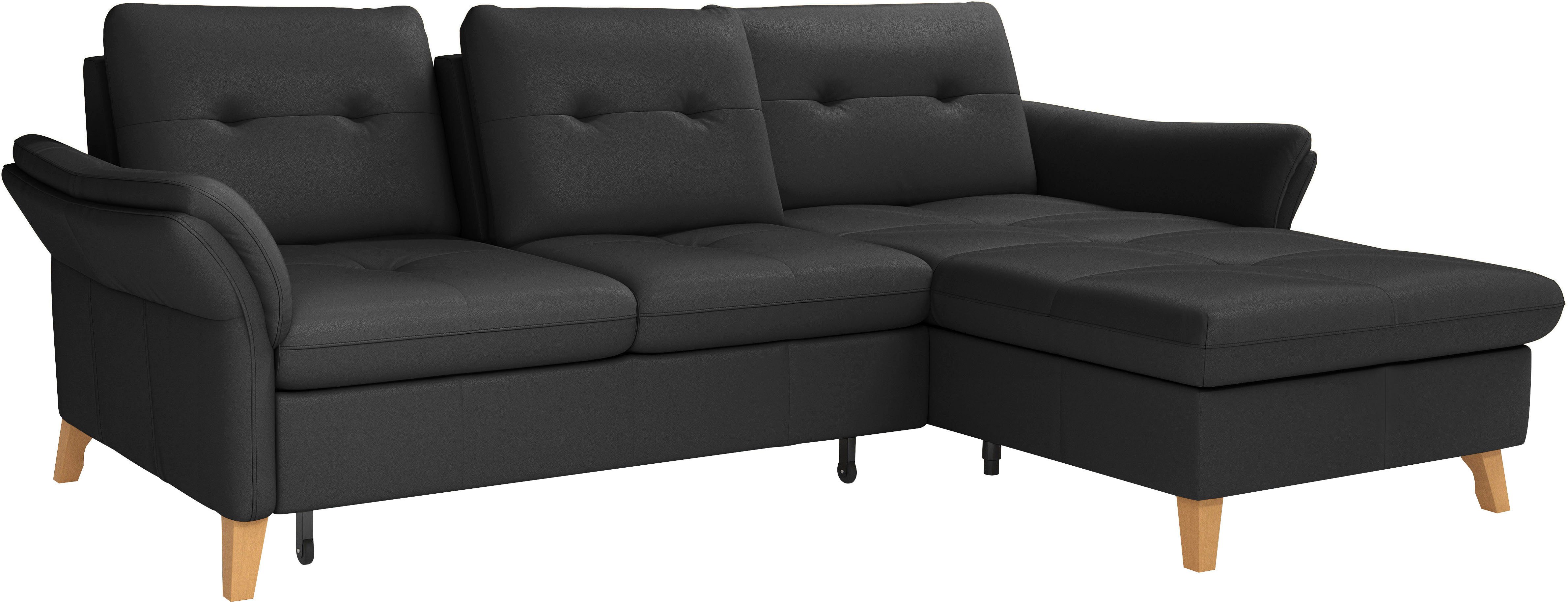 sit&more Hoekbank Göteborg Zitdiepteverstelling en binnenvering, naar keuze met slaapfunctie