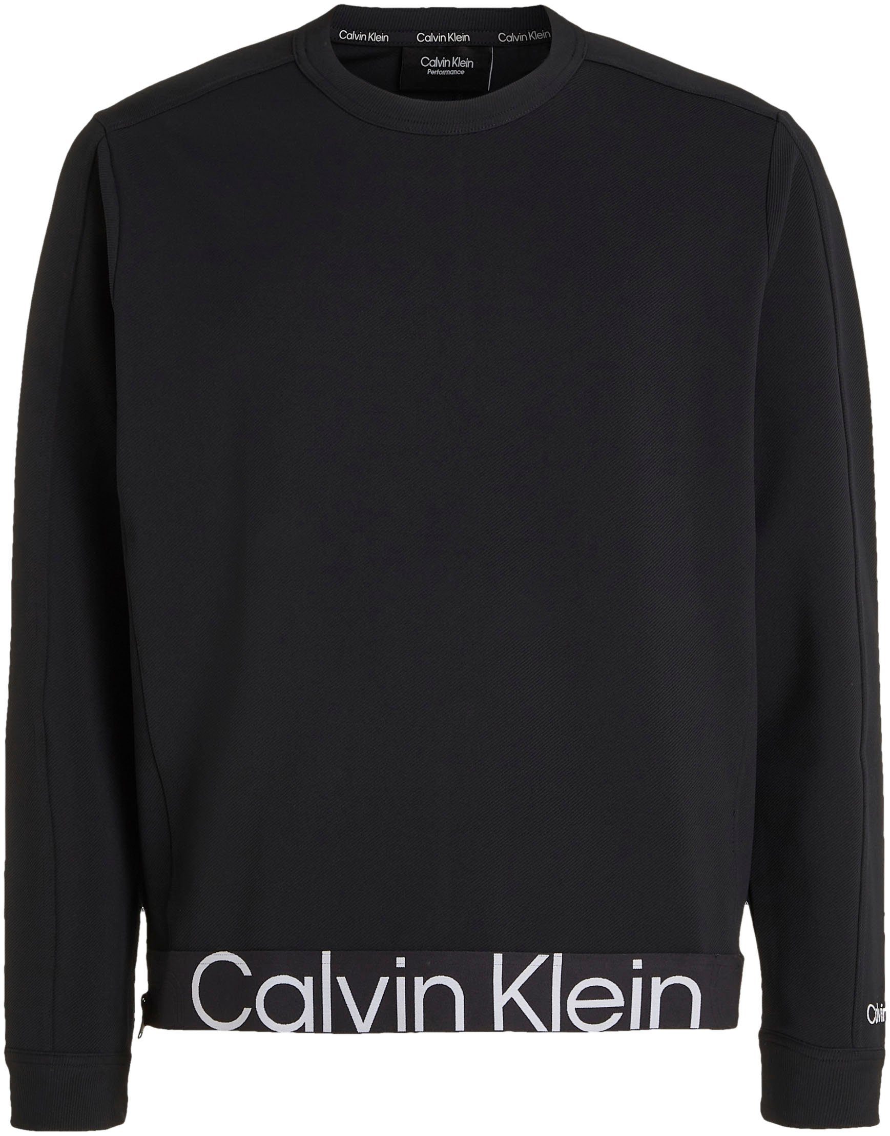 Calvin Klein Performance Sweatshirt met ronde hals