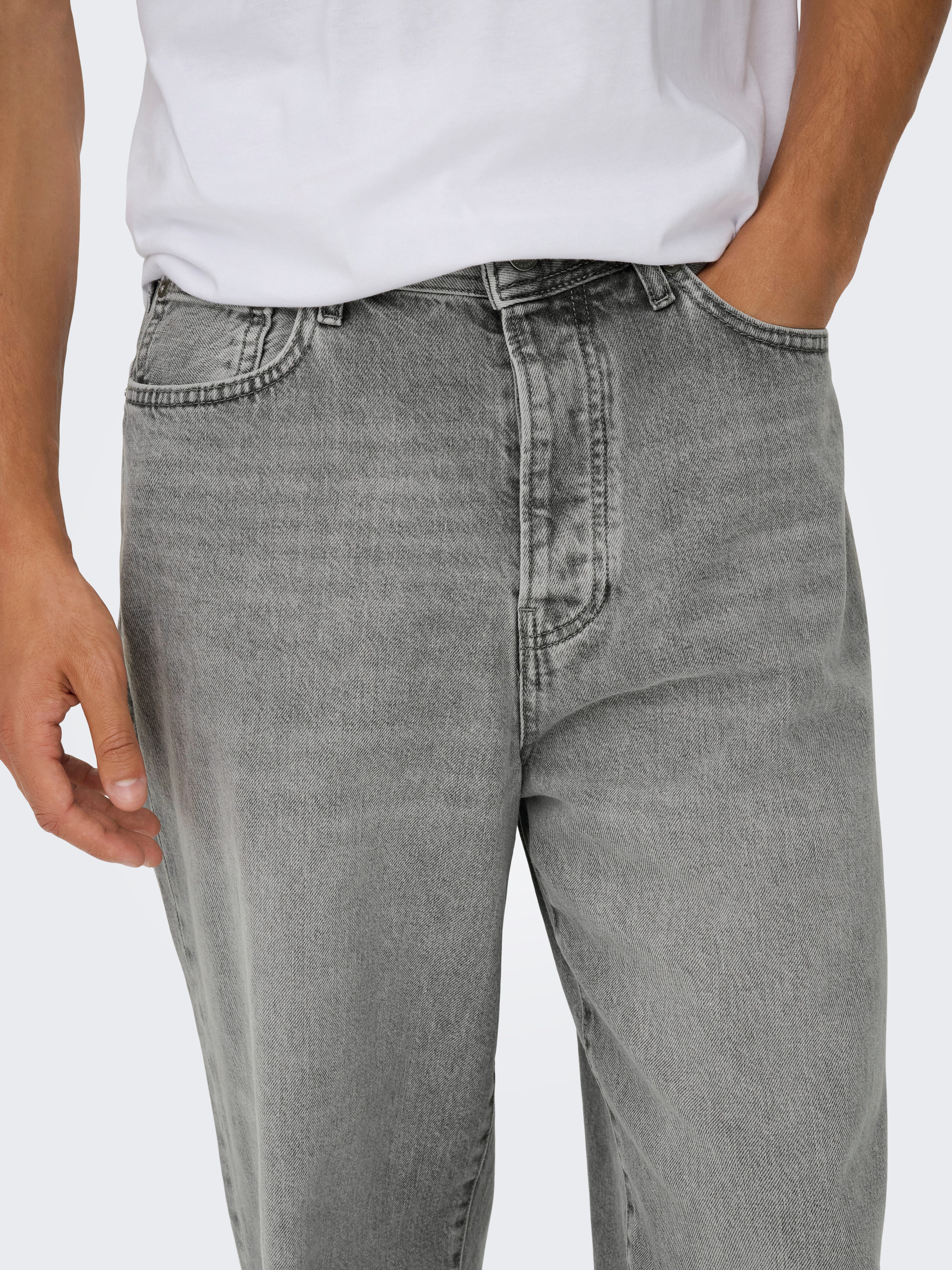 ONLY & SONS Loose fit jeans ONSFADE LOOSE WB 6778 A14 DNM NOOS