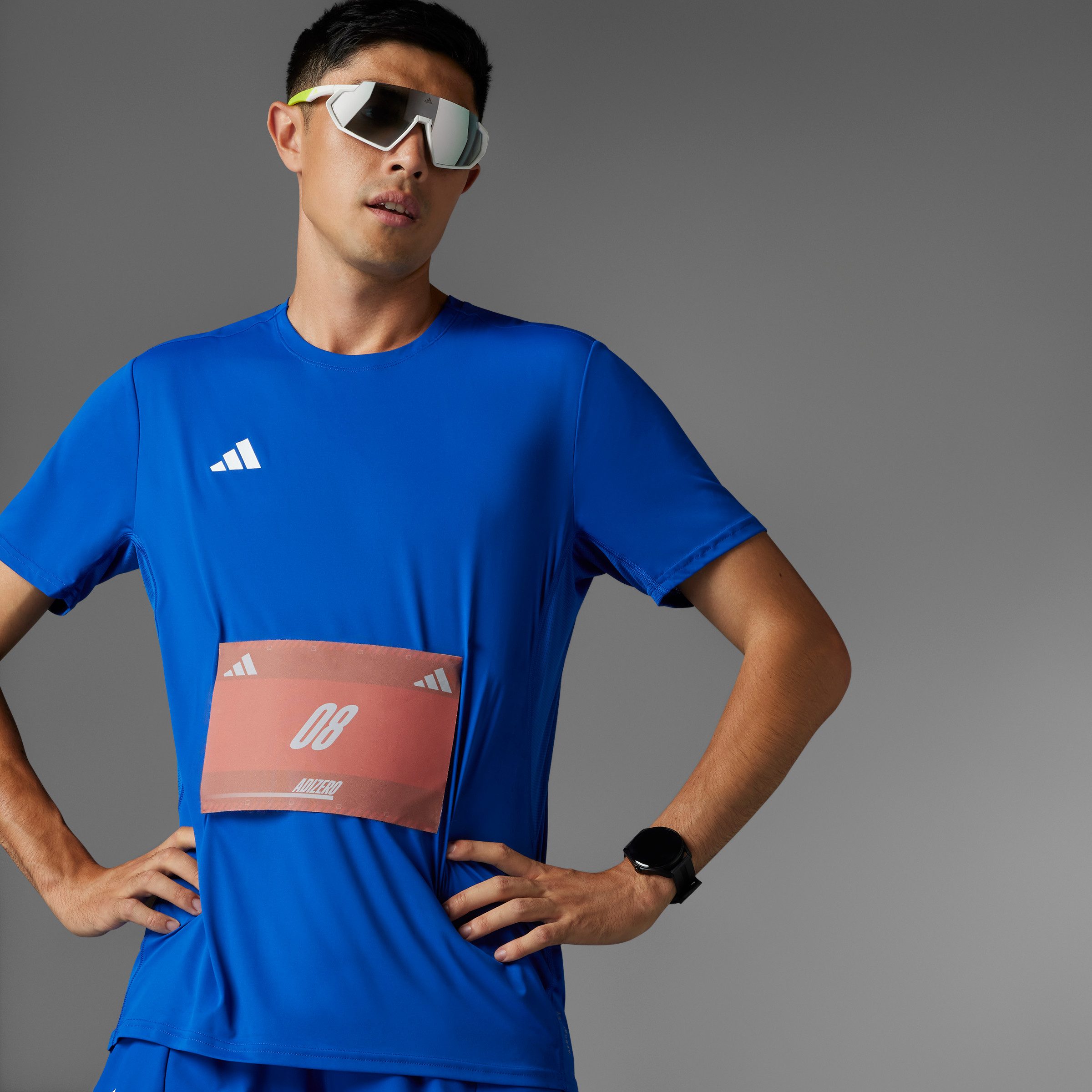adidas Performance Runningshirt ADIZERO E TEE