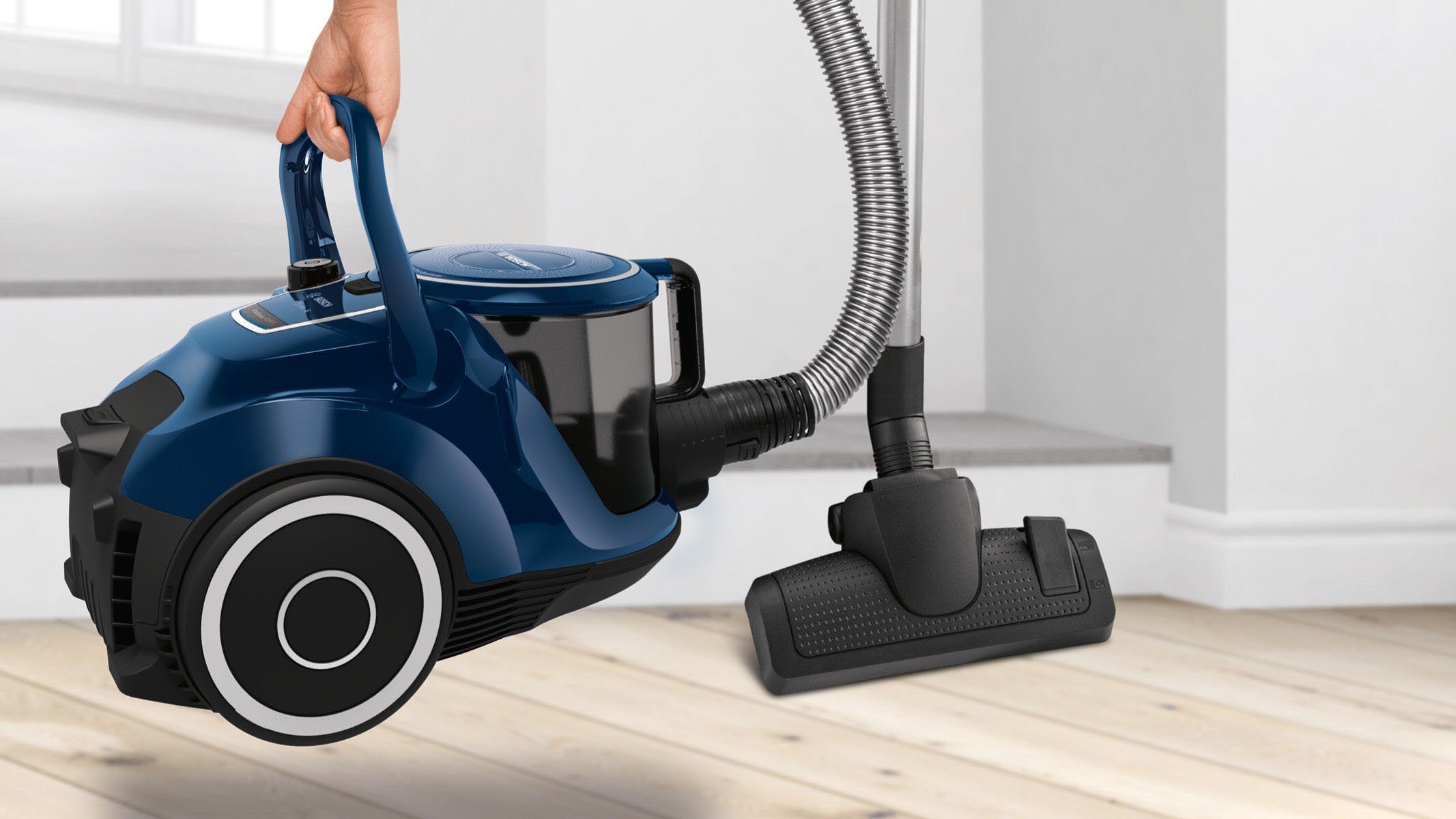 BOSCH Stofzuiger Serie 6 BGC41X36, ideaal voor allergieën, hygiënefilter, stil