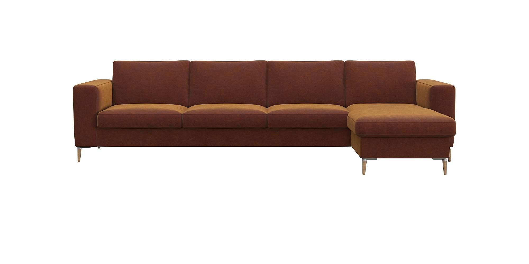 FLEXLUX Hoekbank Fiore, super zitcomfort door koudschuim in de zitting, L-vorm , hoekbanken
