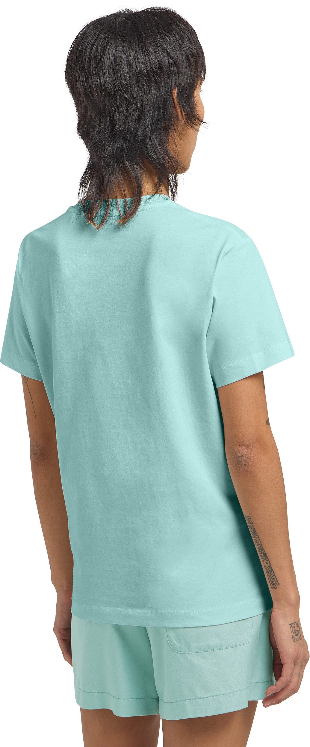 Jack Wolfskin T-shirt ESSENTIAL T W zacht, klassiek t-shirt van ademende bio-katoen