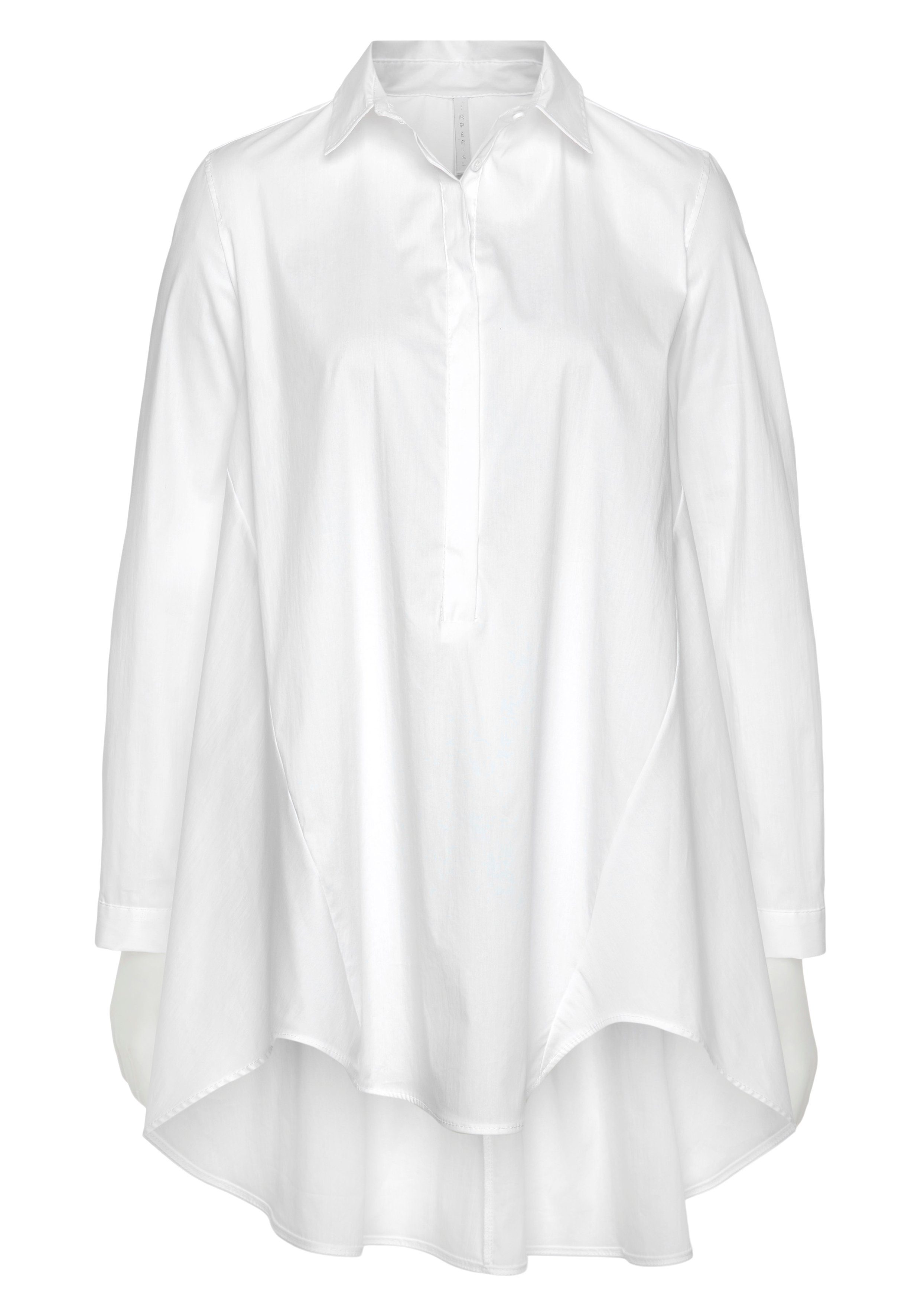 IMPERIAL Lange blouse IMP-C ED3ABF klokkend, lang model