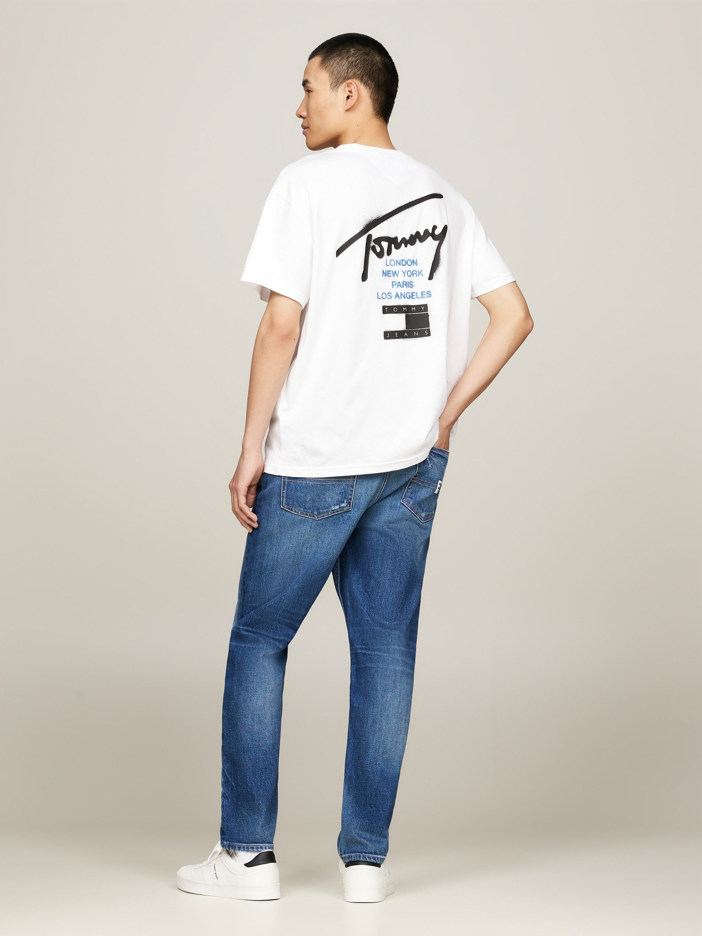 TOMMY JEANS T-shirt TJM REG GRAFFITI SIG TEE EXT