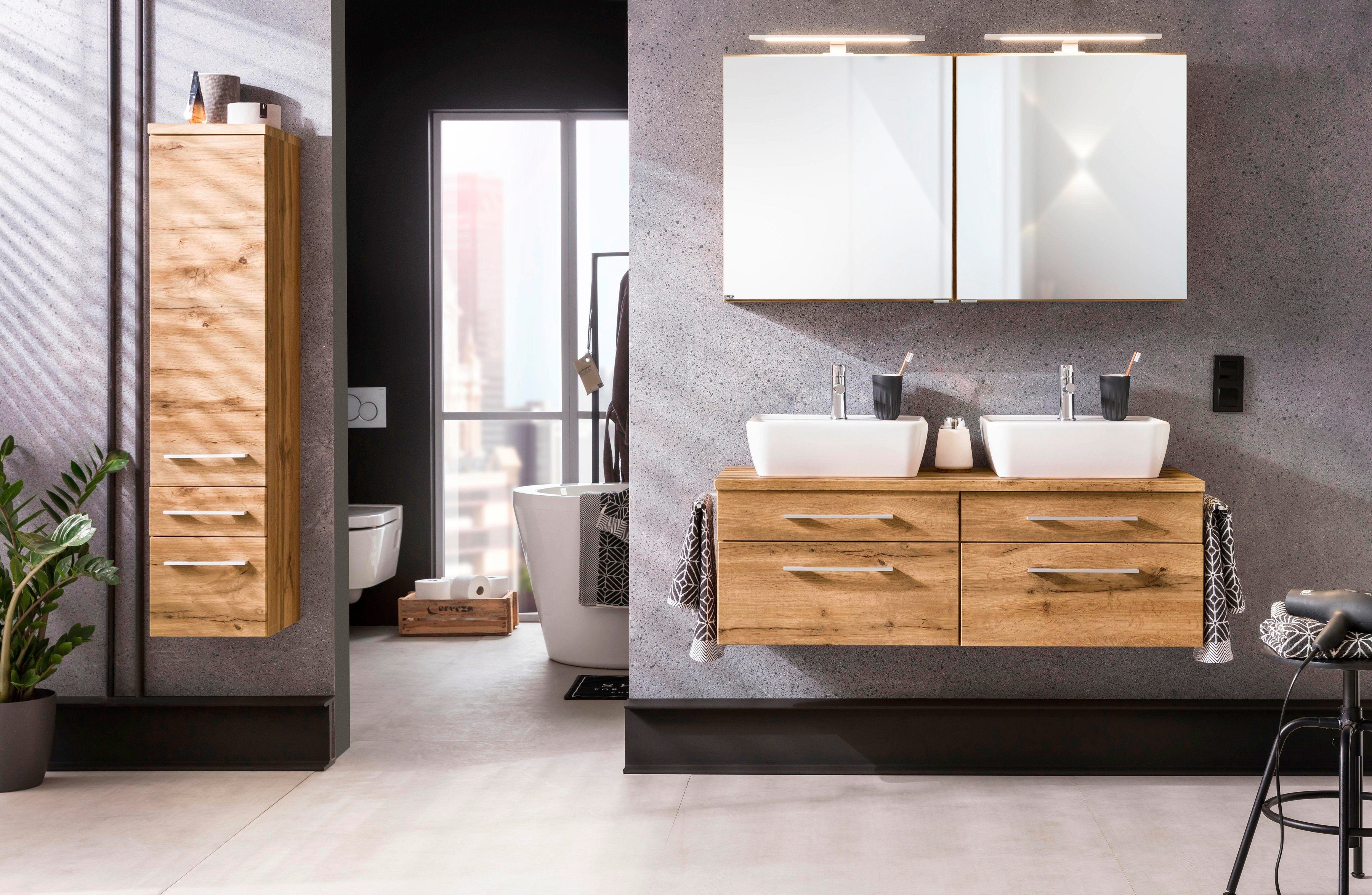 welltime Halfhoge kast Davos met 2 lades