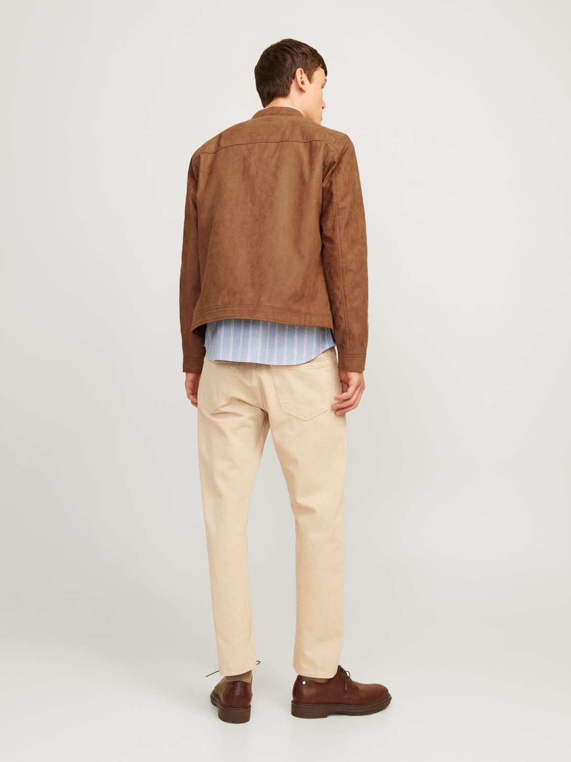 Jack & Jones Imitatieleren jack JJEDYLAN CLEAN JACKET NOOS