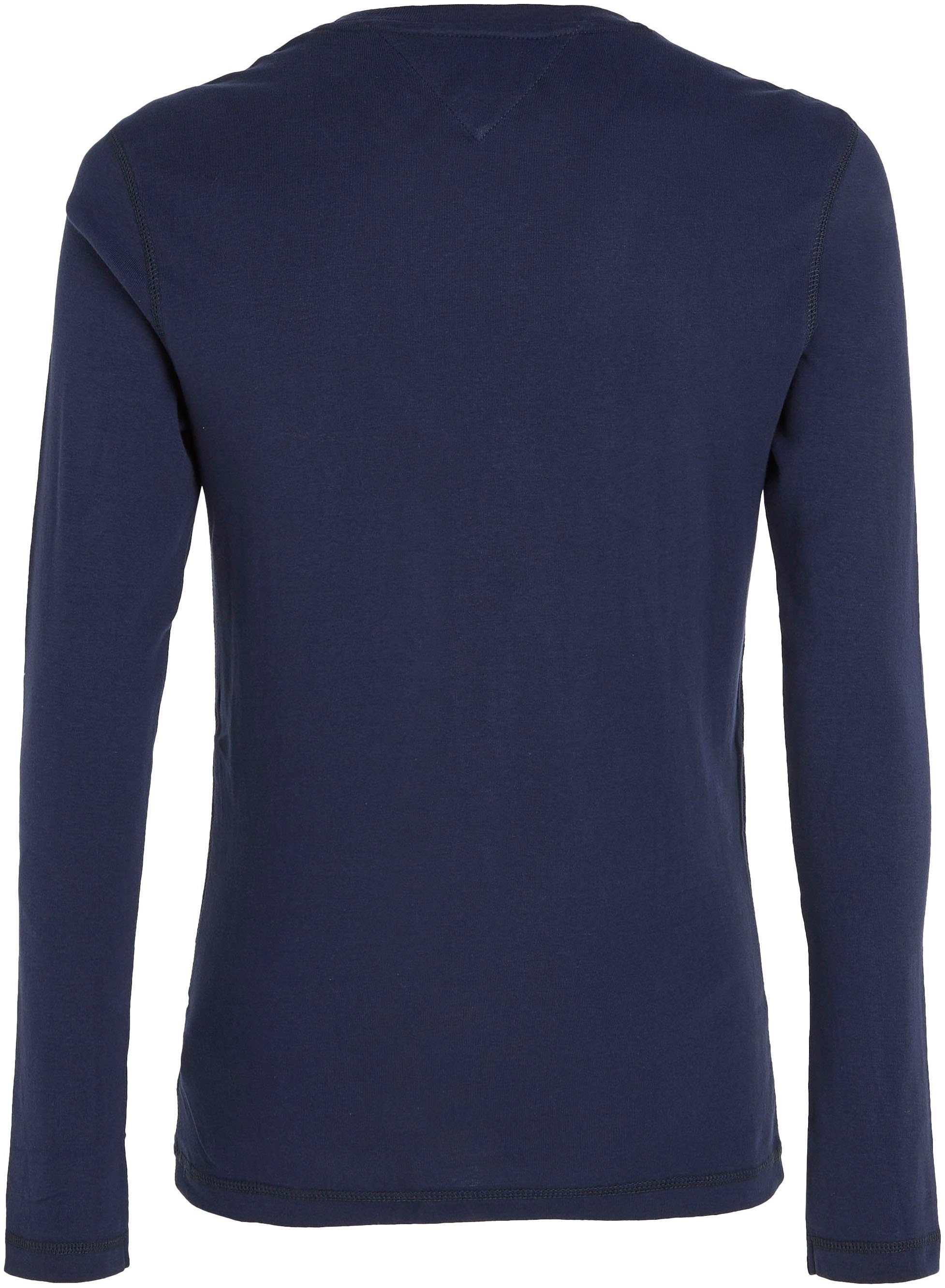 TOMMY JEANS Shirt met lange mouwen TJM ORIGINAL RIB LONGSLEEVE TEE
