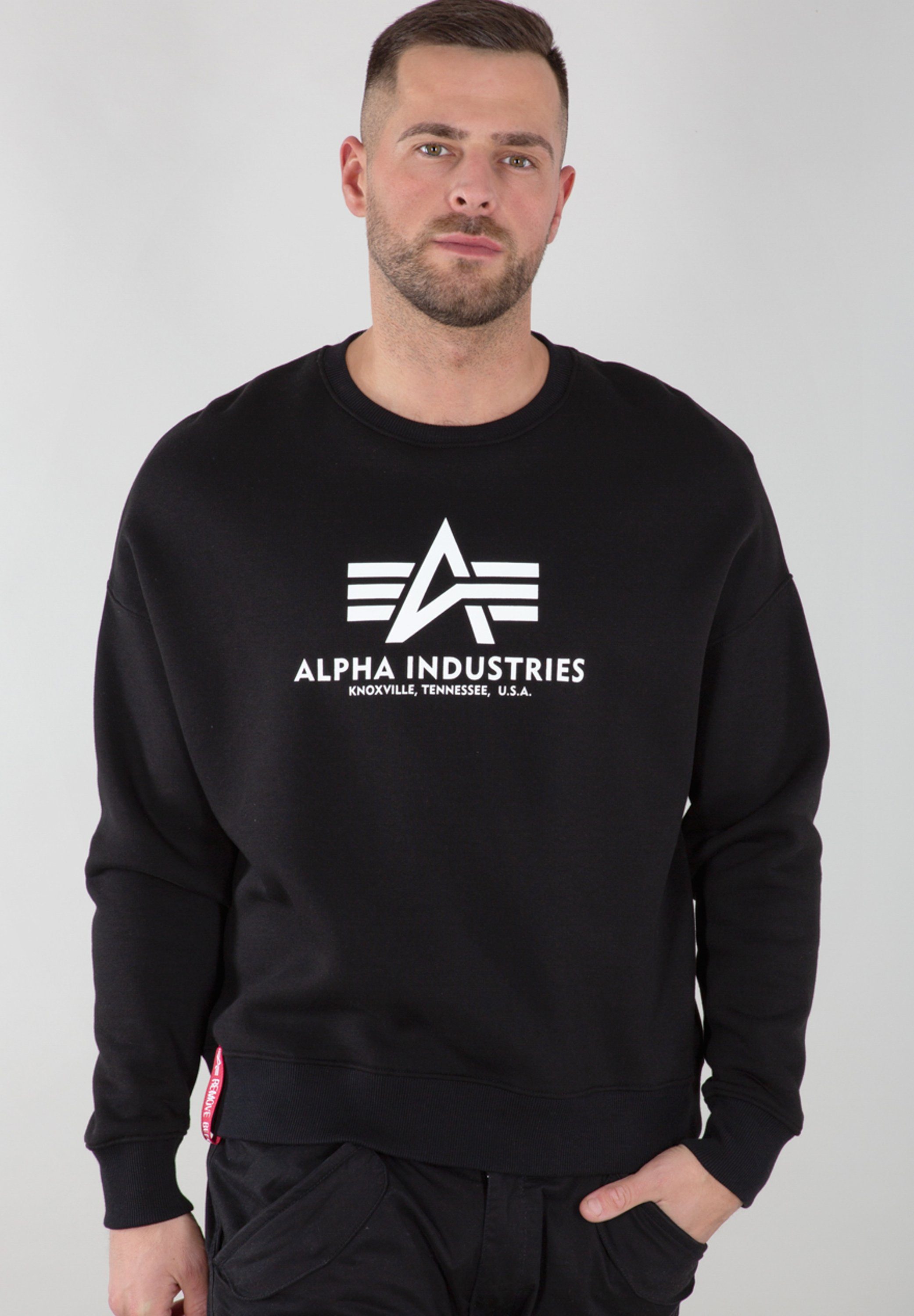 Alpha Industries Sweater ALPHA INDUSTRIES Men - Sweatshirts Basic OS Sweater