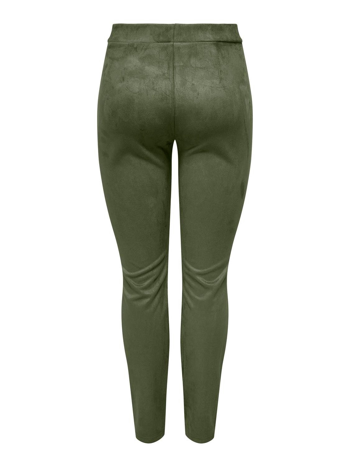 Only Jeggings ONLANGALINE HW FAUX SUEDE LEGGING CC PNT