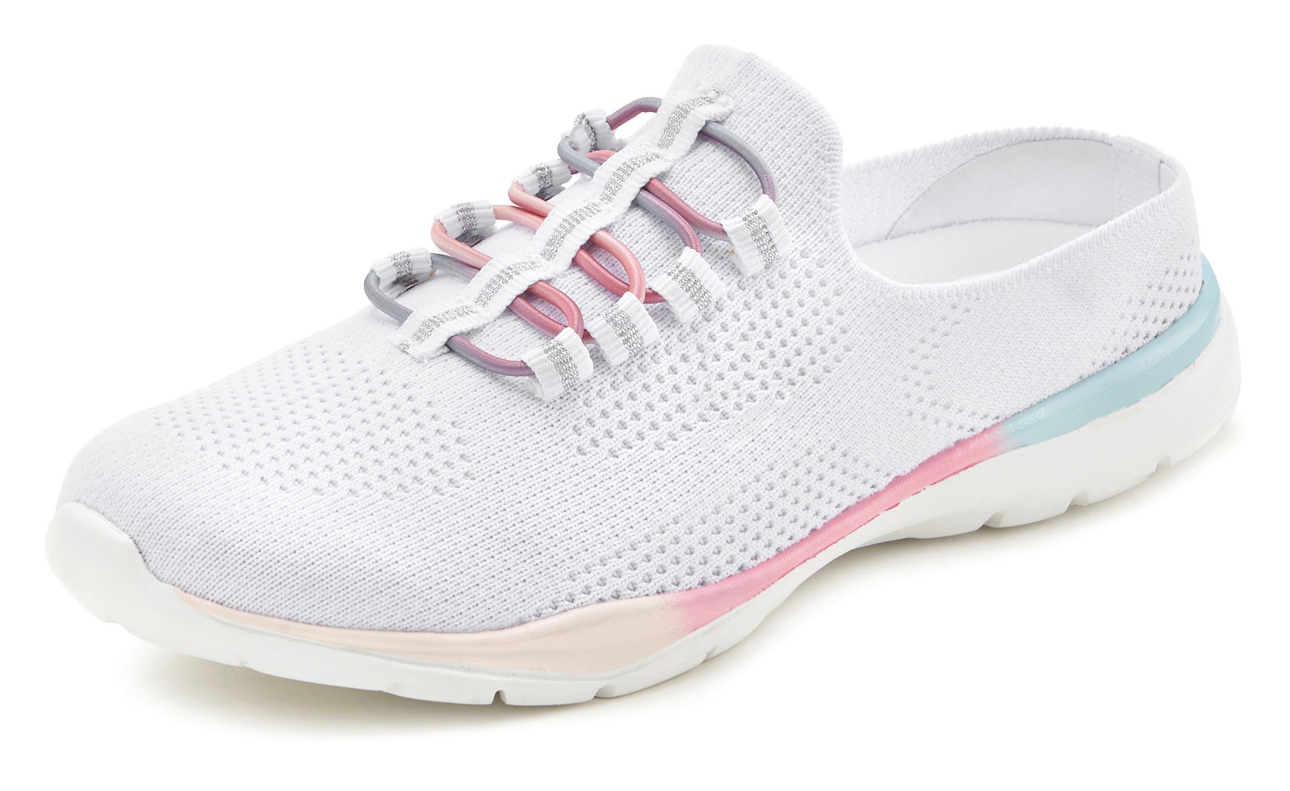 active by Lascana Sneakers voor instappen, ultralicht, sabotschoen, clog, vrijetijdsschoen vegan