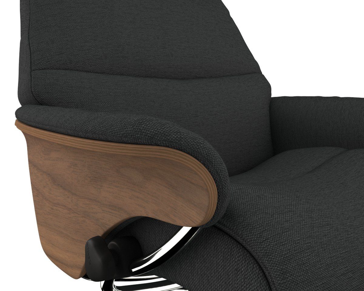 FLEXLUX Relaxfauteuil Aarhus, functionele stoel, gestoffeerde stoel, armleuningen, TV-fauteuil