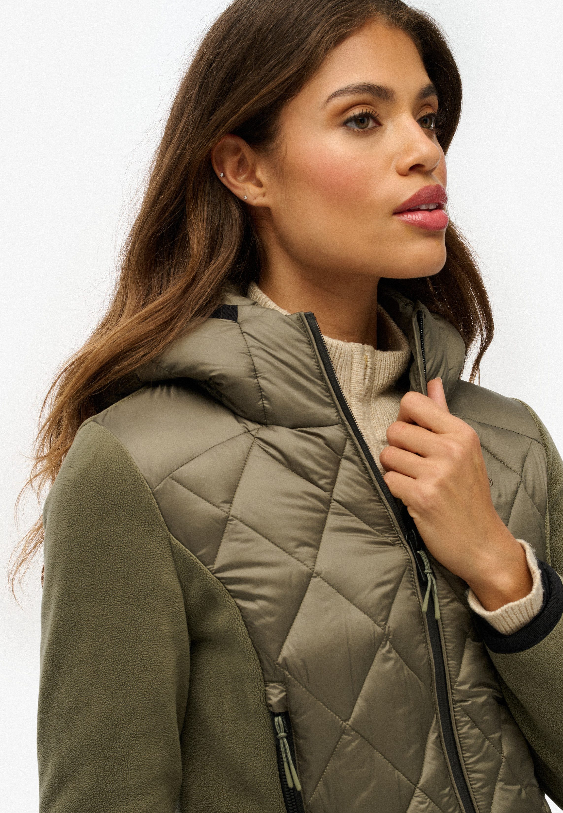 Superdry Gewatteerde jas HOODED HERITAGE STORM JACKET