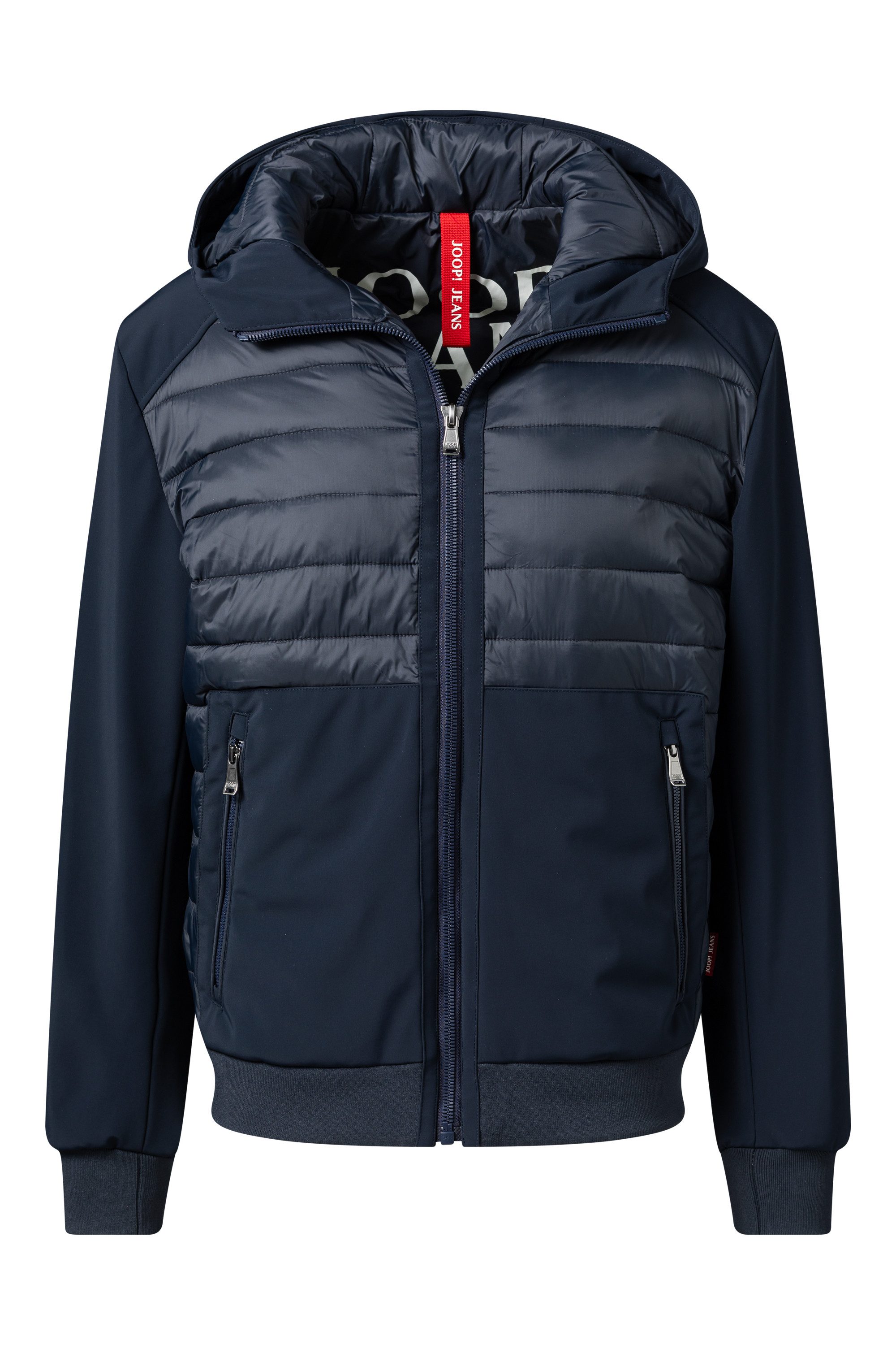 Joop Jeans Fleecejack met capuchon JOEL