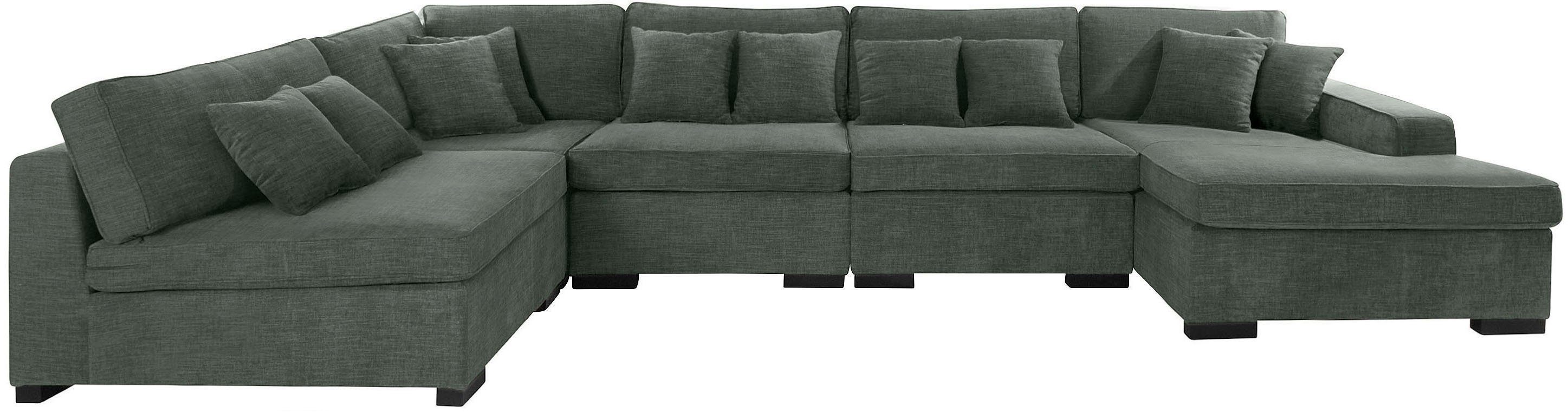 Guido Maria Kretschmer Home&Living Zithoek Skara U-vorm Loungebank met binnenveringsinterieur, in vele overtrekkwaliteiten