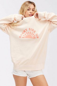 billabong sweatshirt just peachy kissed by the sun wit
