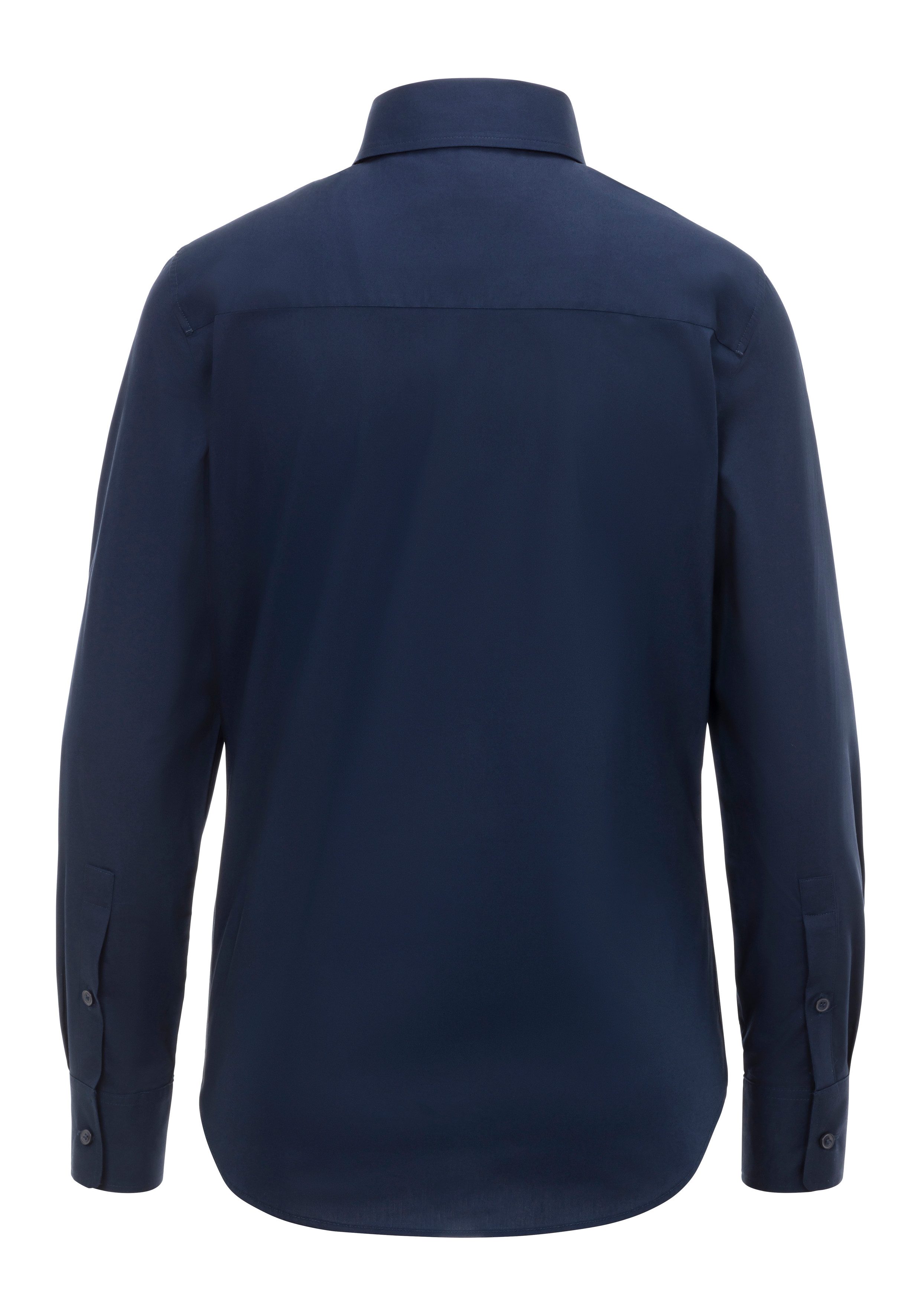 Tommy Hilfiger Overhemdblouse STRETCH REGULAR LS SHIRT geborduurd tommy hilfiger logo