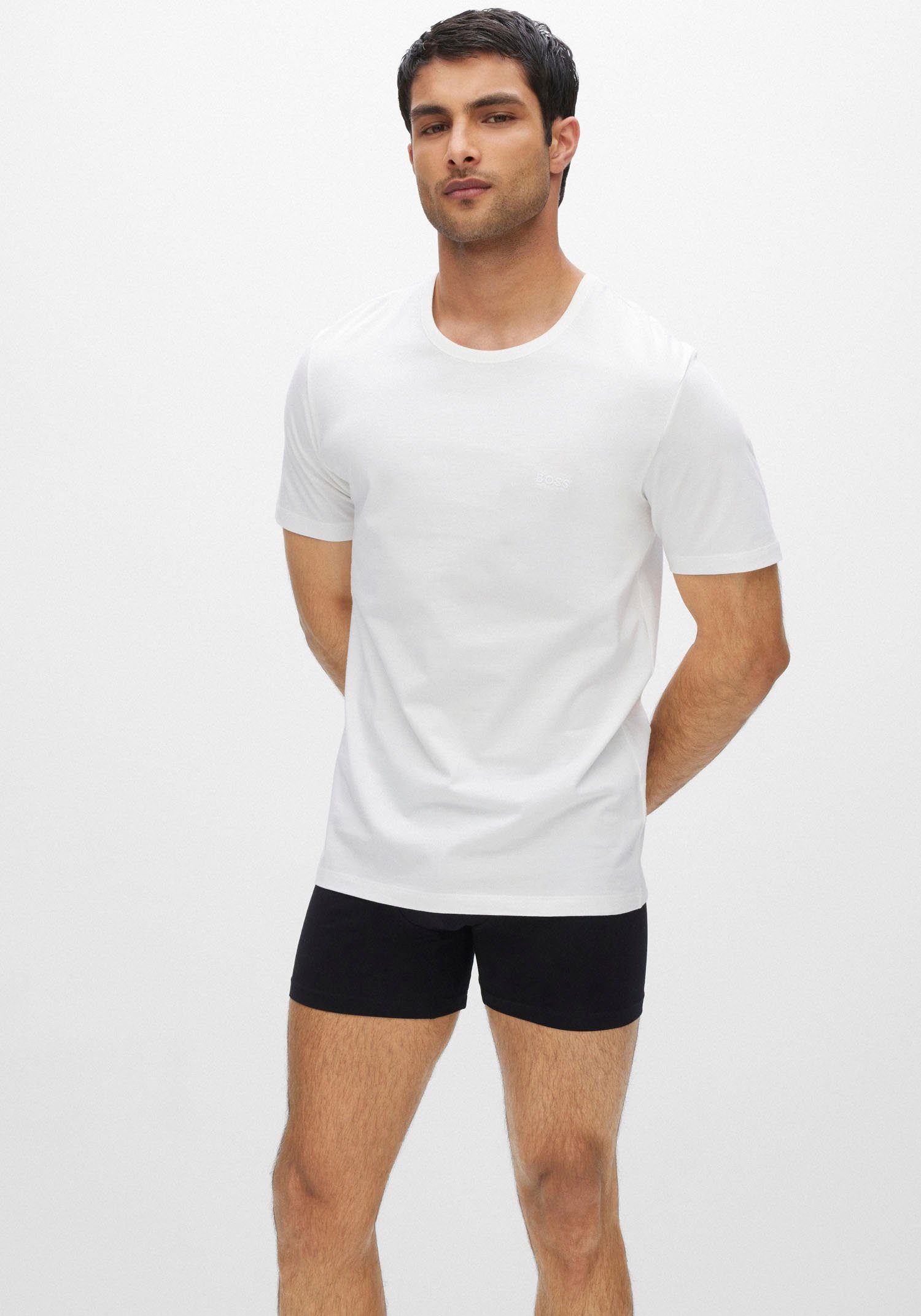 BOSS T-shirt Ronde hals BOSS ONE x David Beckham (3-delig, Set van 3)
