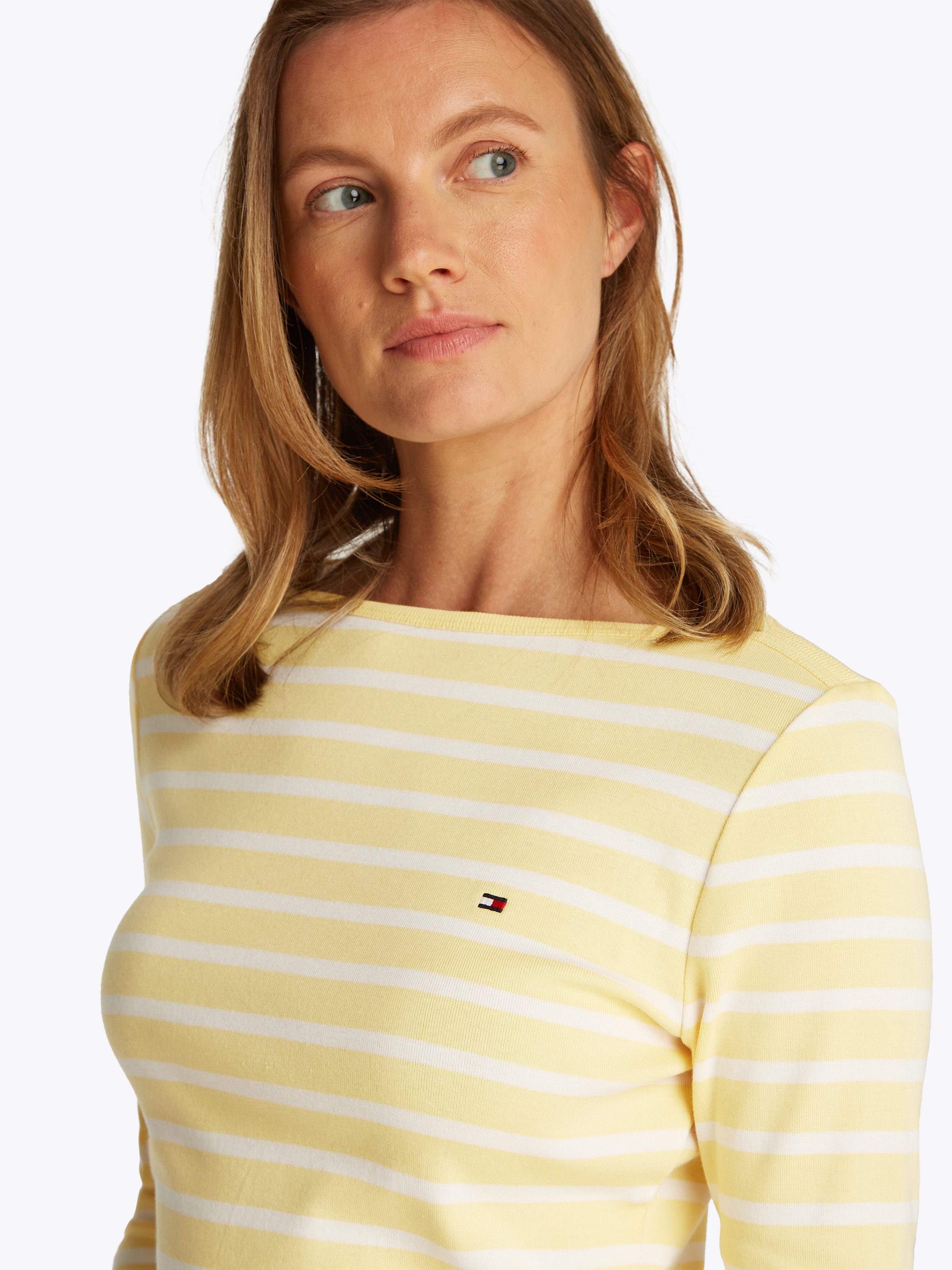 Tommy Hilfiger Shirt met 3/4 mouwen NEW CODY SLIM BOAT-NK 3/4SLV
