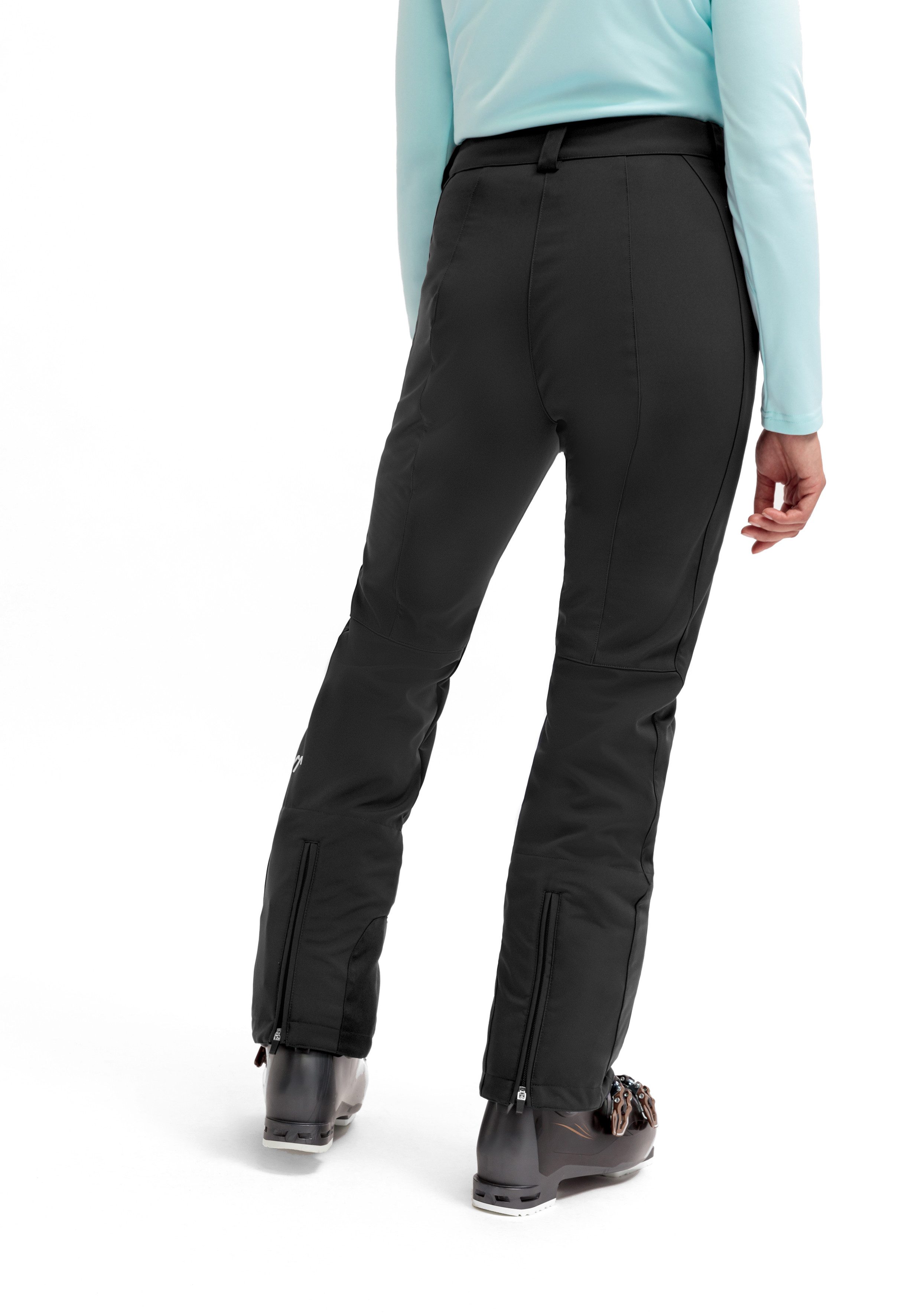 Maier Sports Skibroek Mary 2.0 Dames Softshellbroek, ademend en winddicht, Slim Fit