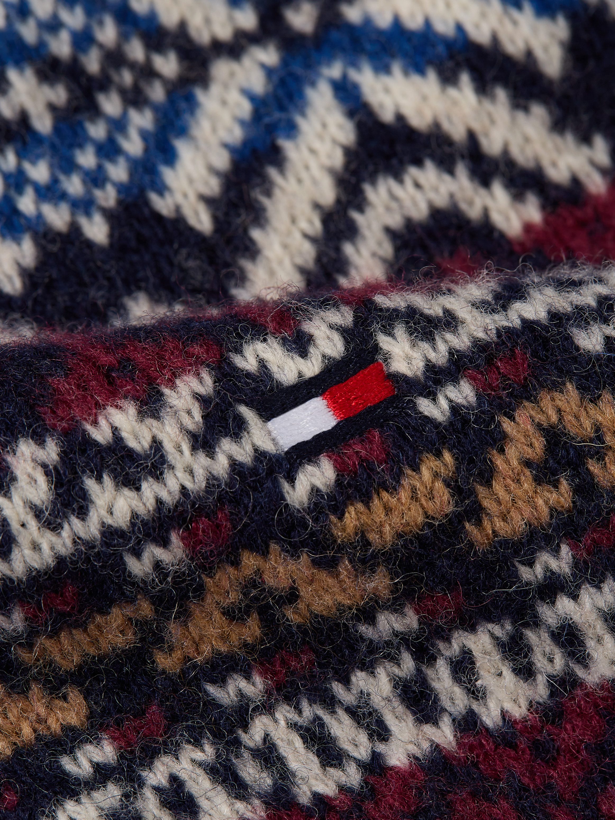 Tommy Hilfiger Trui met ronde hals GIFTING WOOL BLEND FAIRISLE C NK