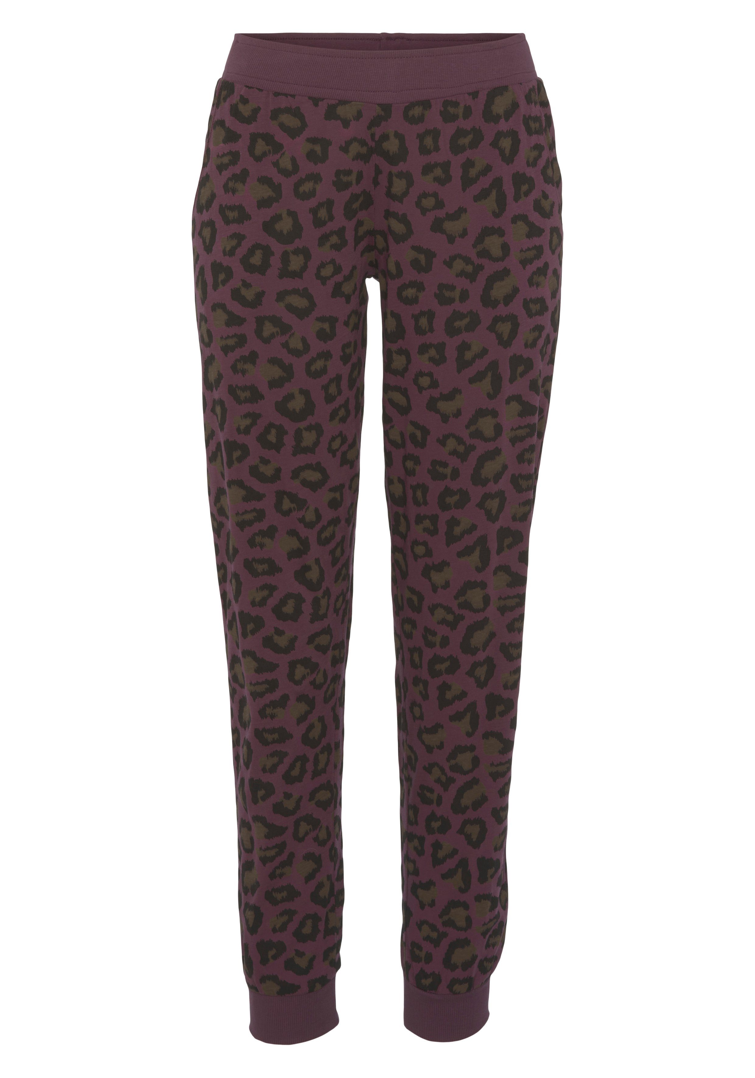 Vivance Dreams Pyjama met tonale dierenprint (2-delig)