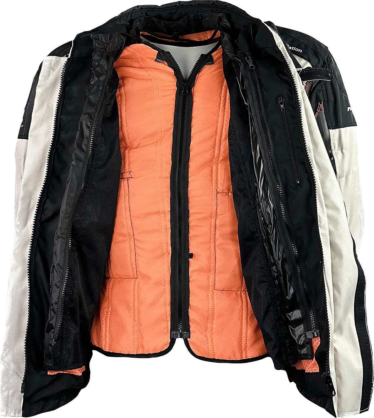 roleff Bikerjack Enduro met beschermers, optimale ventilatie