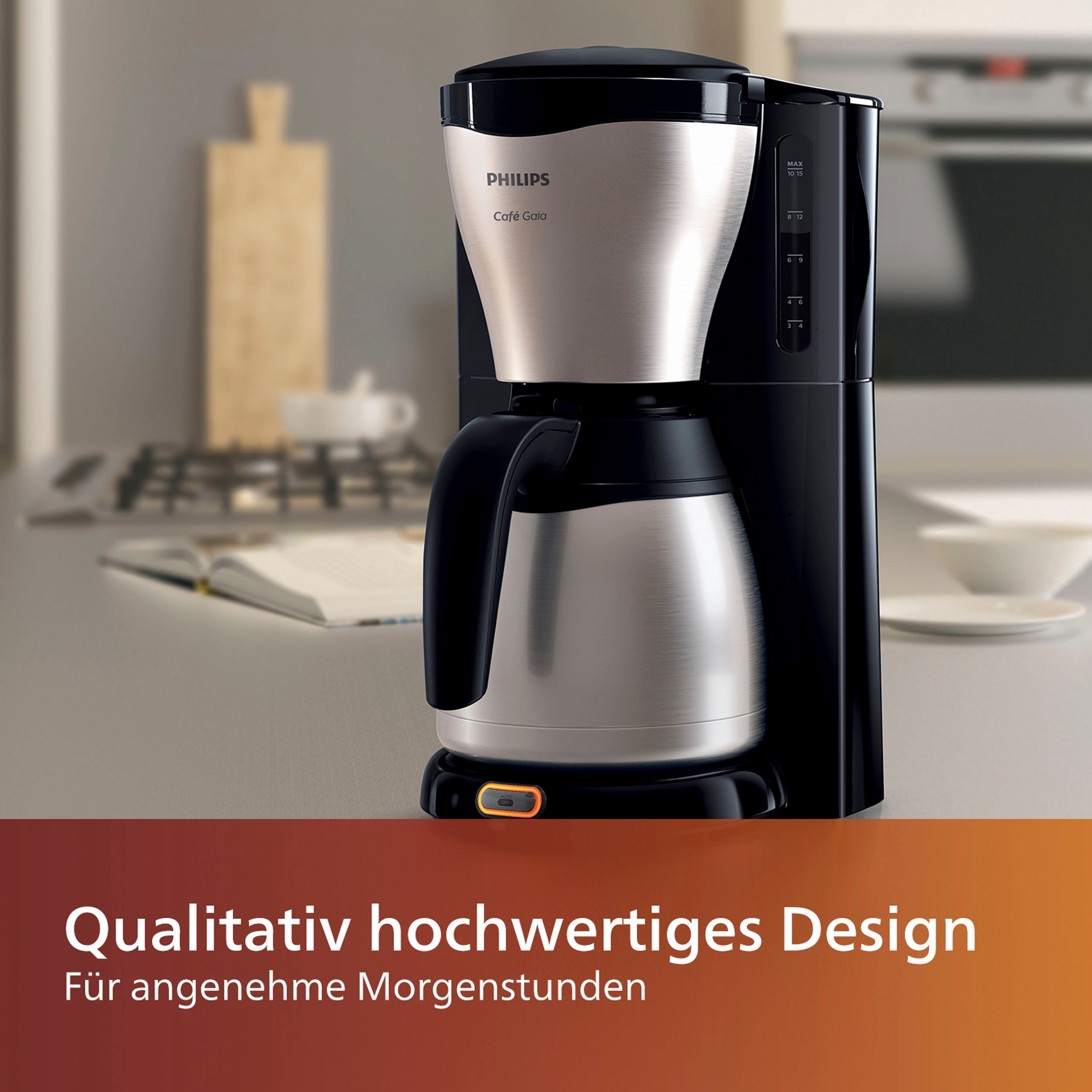 Duizeligheid plaag Perfect Philips Filterkoffieapparaat HD7546/20 Thermo, 1,2 l in de online winkel |  OTTO