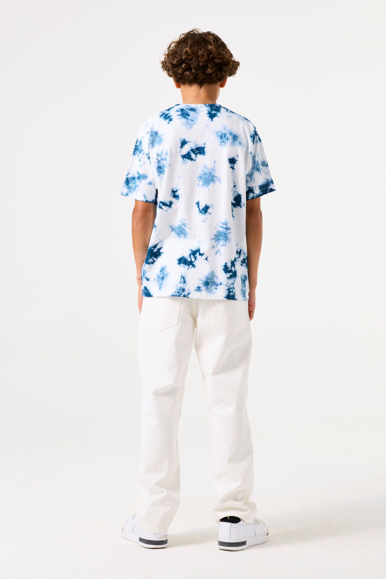 Garcia T-shirt met tie-dye patroon, voor jongens