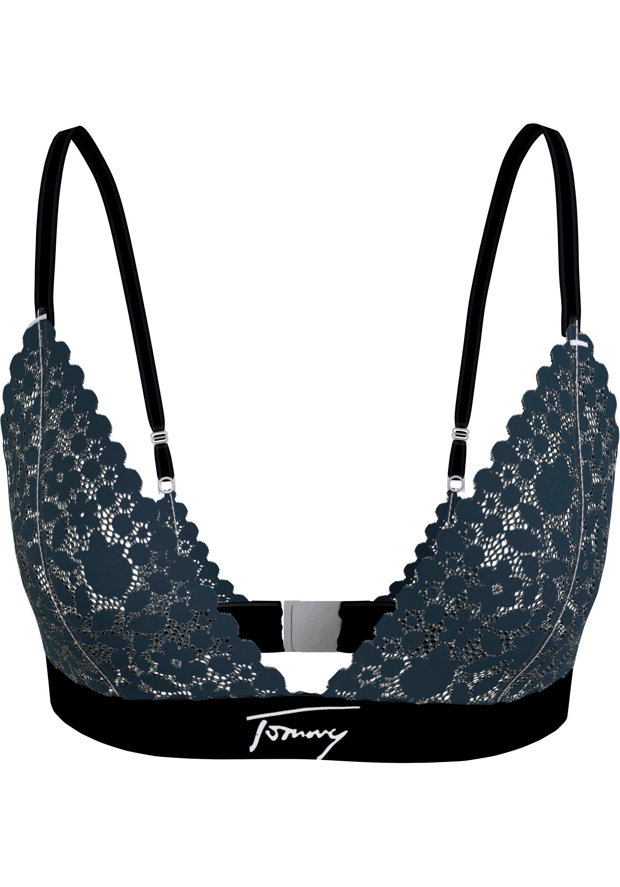 Tommy Hilfiger Underwear Triangel-bh LACE TRIANGLE (EXT SIZES) met modieuze tailleband met logo