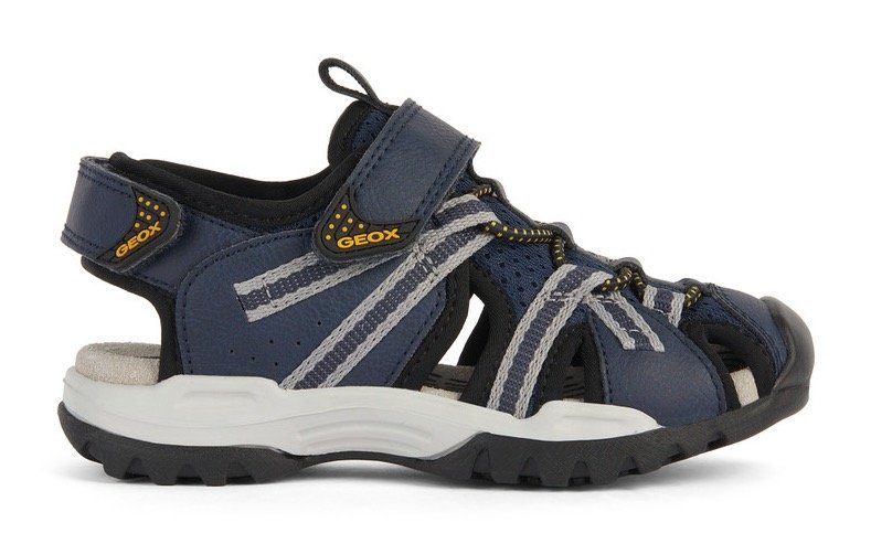 Geox Sandalen J BOREALIS BOY B , zomerschoen, klittenbandschoen, sandaal, met elastiek en klittenbandjes