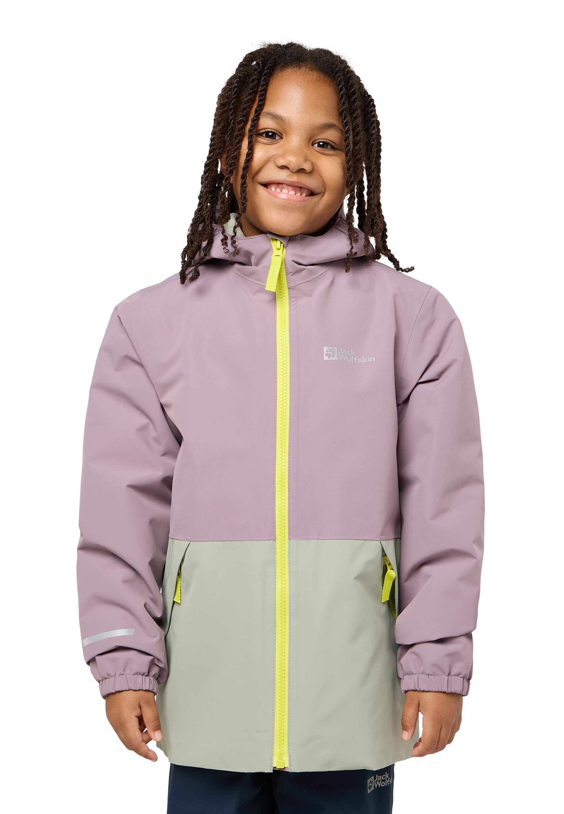 Jack Wolfskin Outdoorjack SNOWY DAYS JACKET K Lichte winterjack, weerbestendig en isolerend