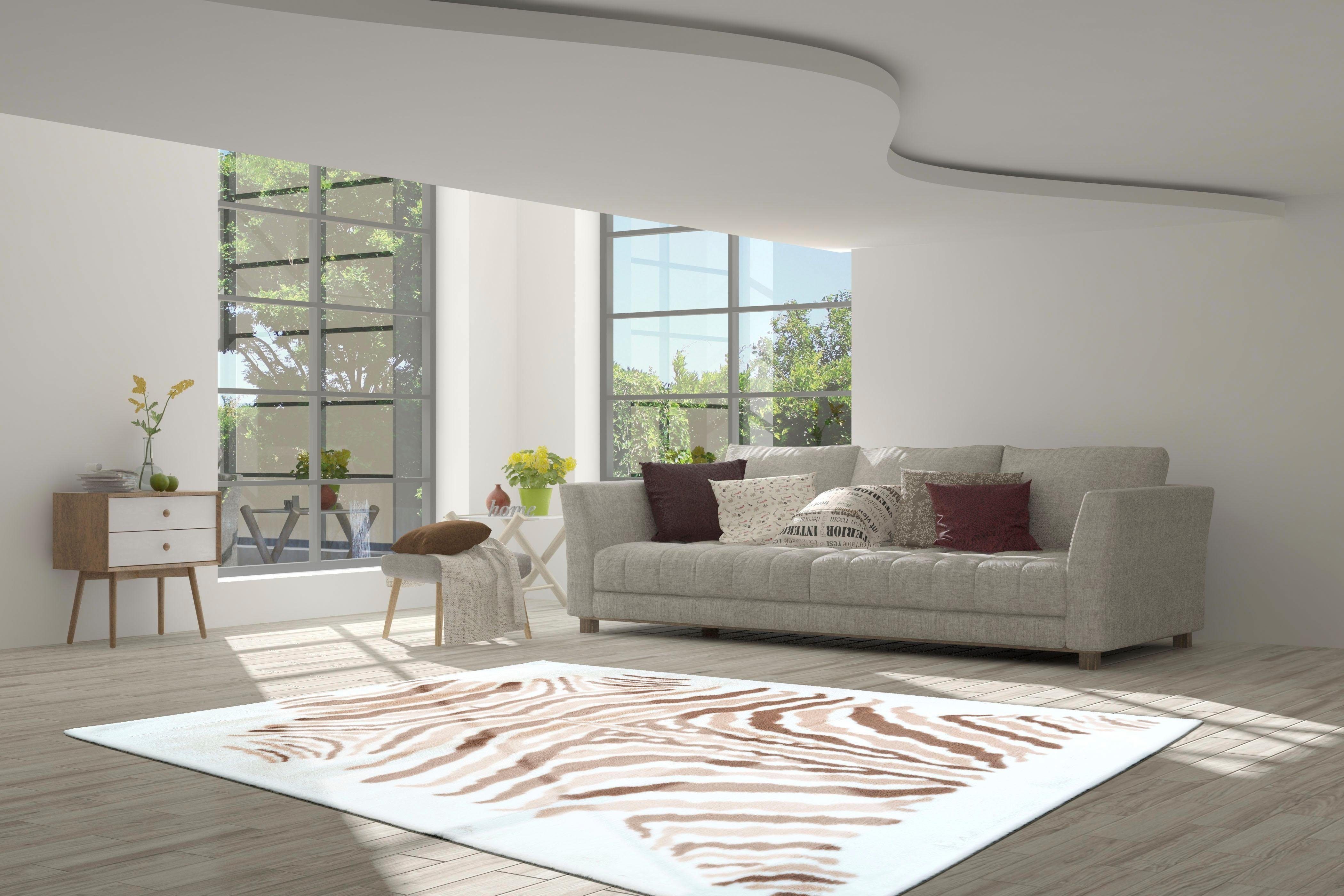 calo-deluxe Hoogpolig vloerkleed Vogezen 400 zachte touch, woonkamer