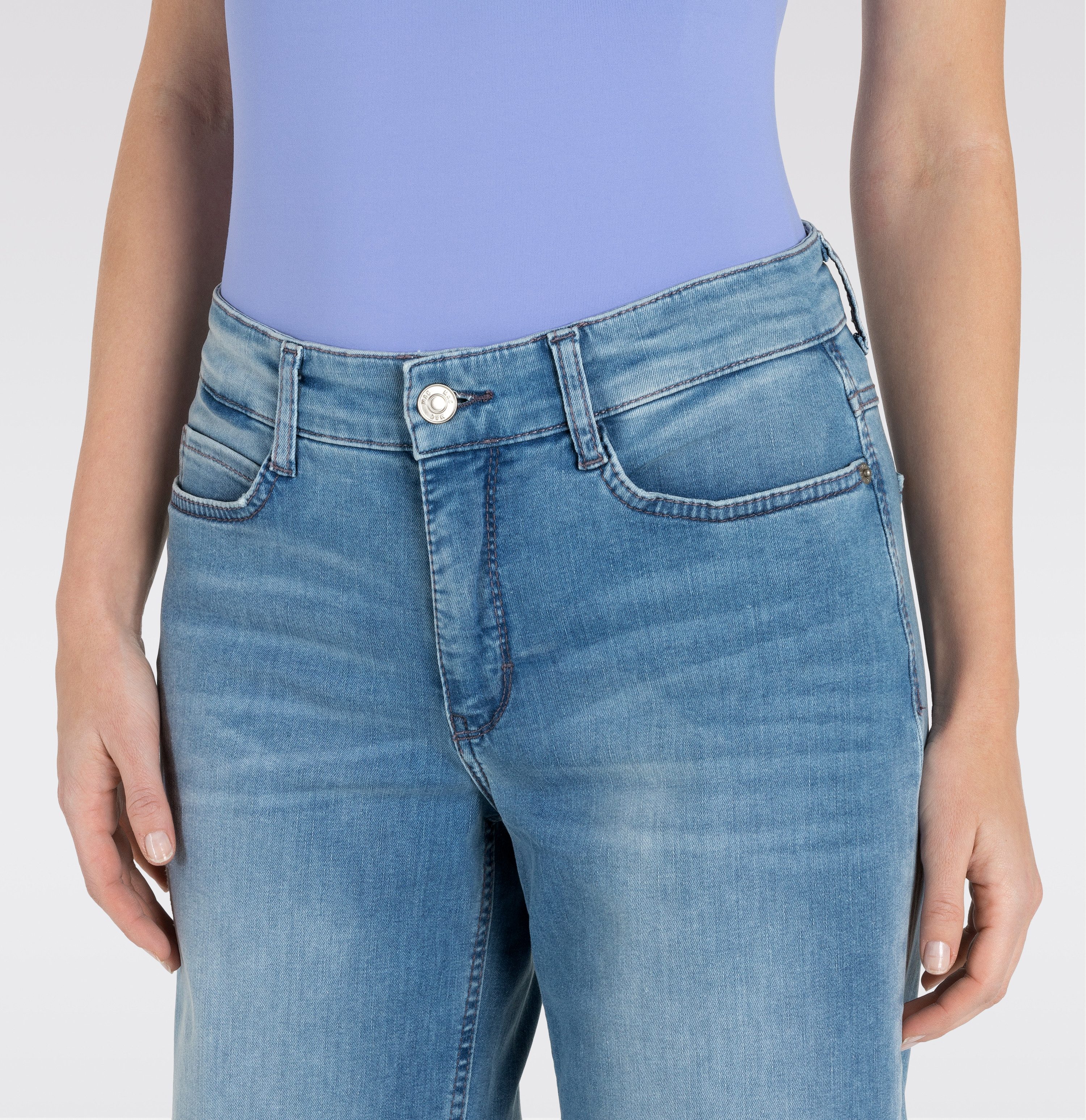 MAC Wijde jeans Wide in five-pocketsstijl